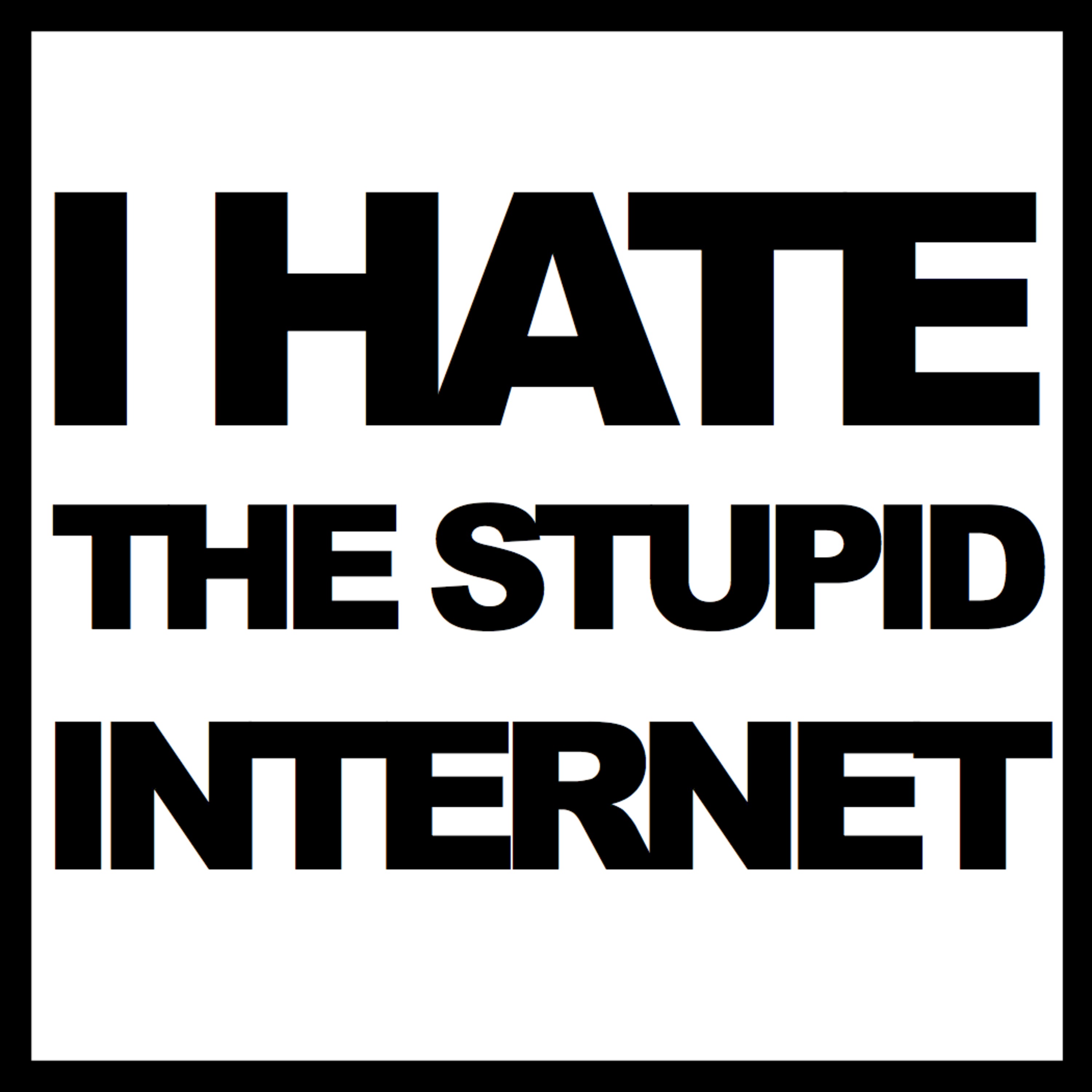 EPISODE 12 of The Everything Podcast: I HATE the internet (And so should you) episode artwork