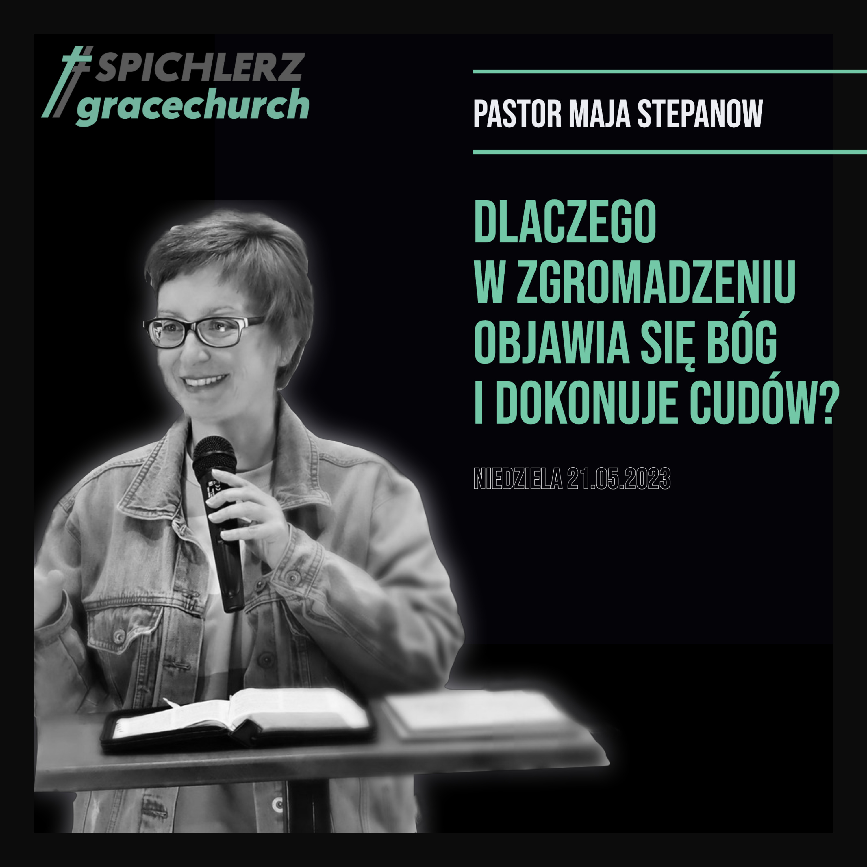 Niedzielne nabożeństwo. Dlaczego w zgromadzeniu objawia się Bóg? Pastor Maja Stepanow episode artwork