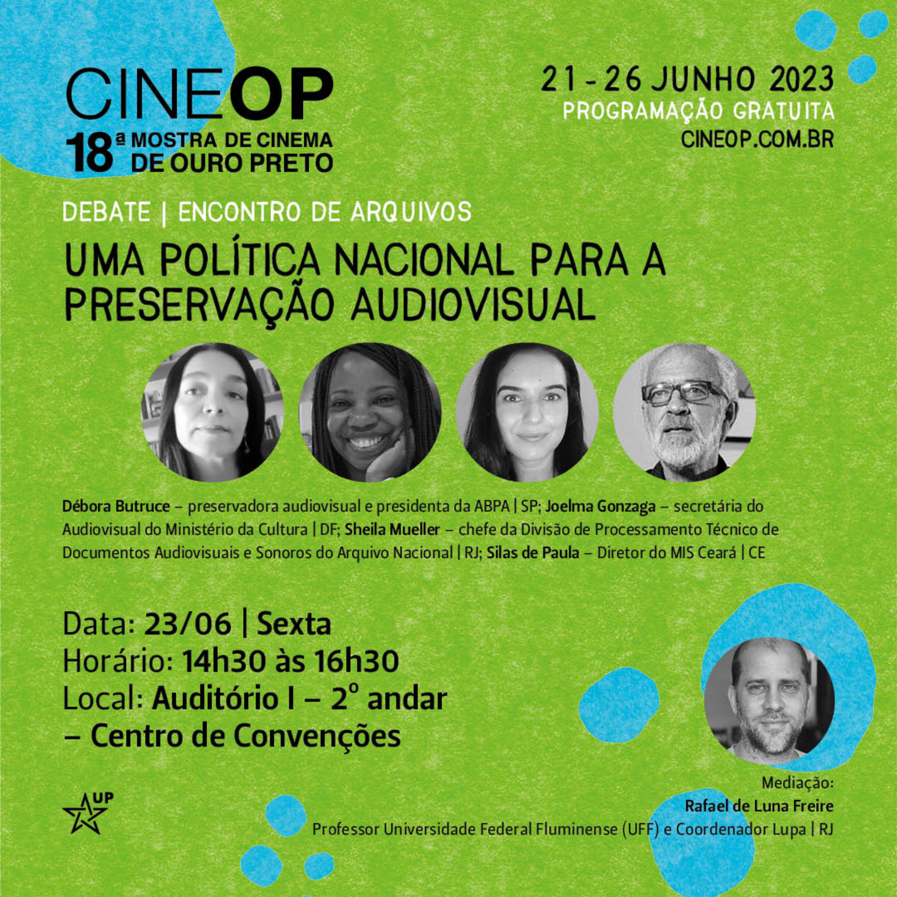 UMA POLÍTICA NACIONAL PARA A PRESERVAÇÃO AUDIOVISUAL - 18ªCineOP episode artwork