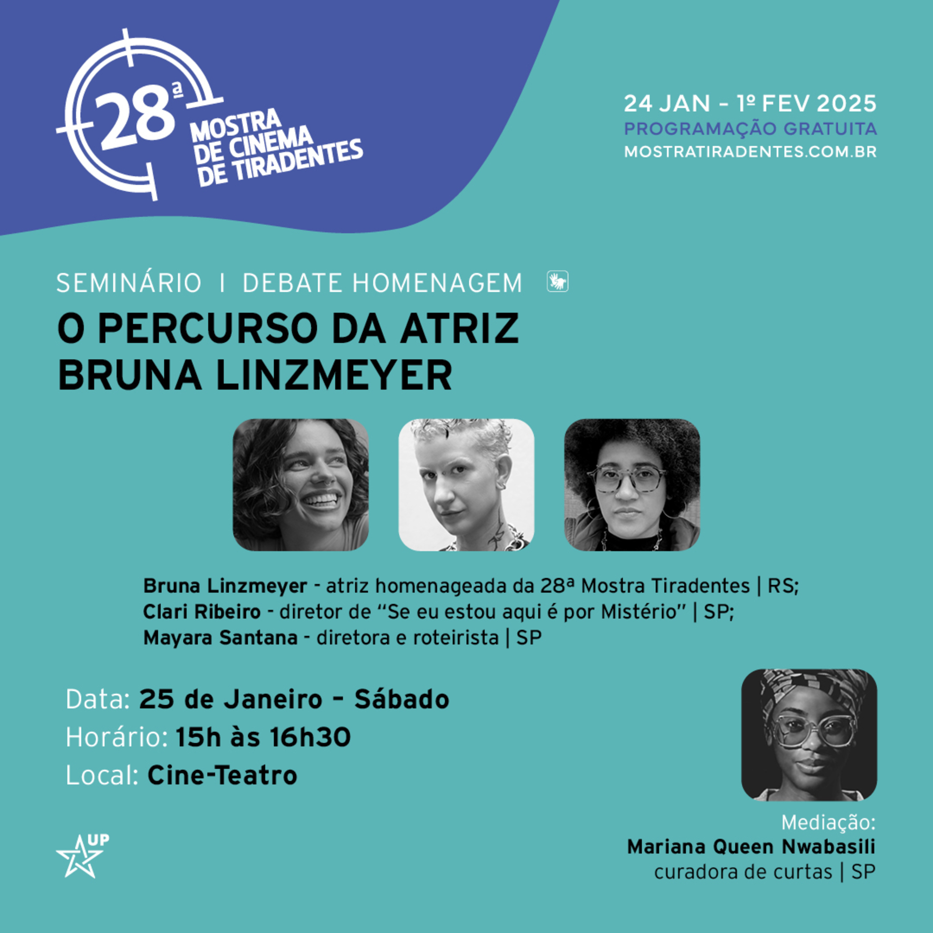 O PERCURSO DA ATRIZ BRUNA LINZMEYER episode artwork
