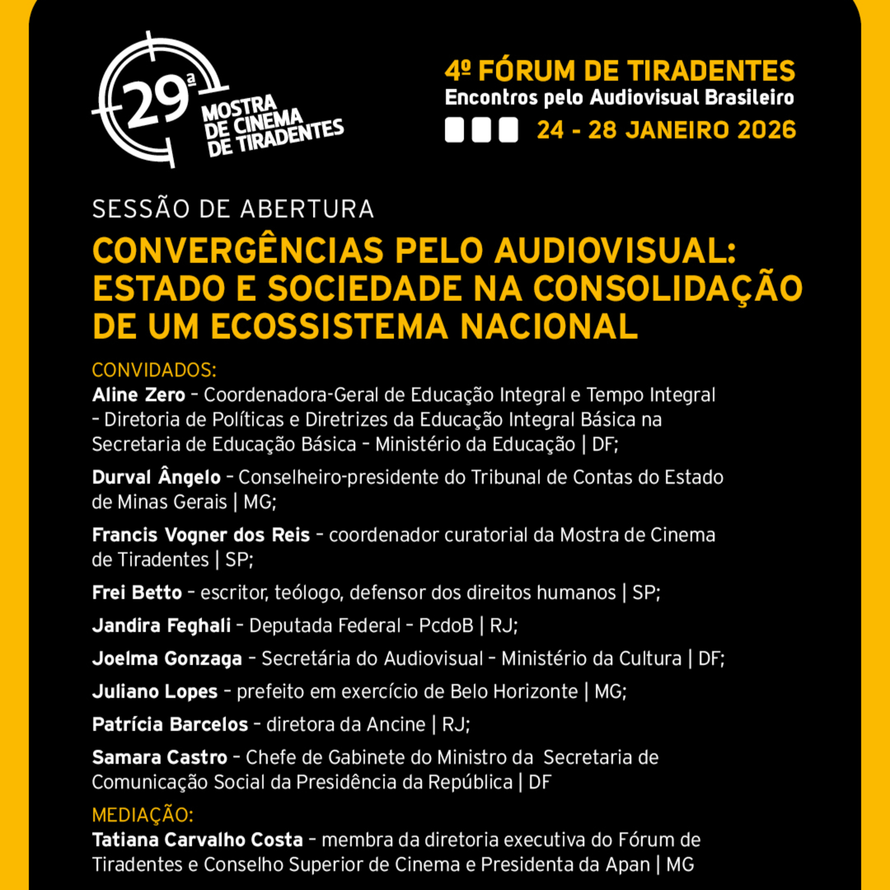 CONVERGÊNCIAS PELO AUDIOVISUAL: ESTADO E SOCIEDADE NA CONSOLIDAÇÃO DE UM ECOSSISTEMA NACIONAL episode artwork