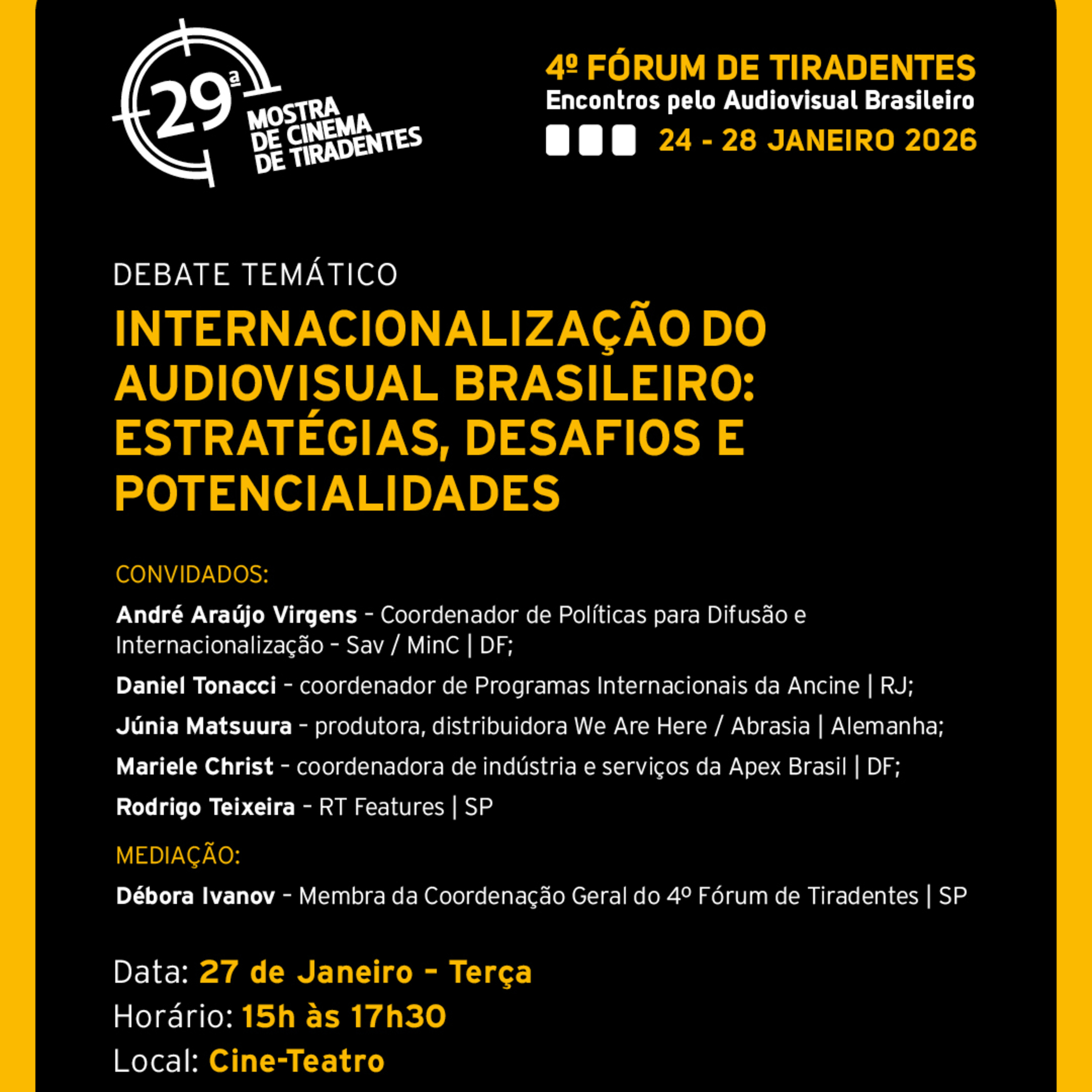 INTERNACIONALIZAÇÃO DO AUDIOVISUAL BRASILEIRO: ESTRATÉGIAS, DESAFIOS E POTENCIALIDADES episode artwork