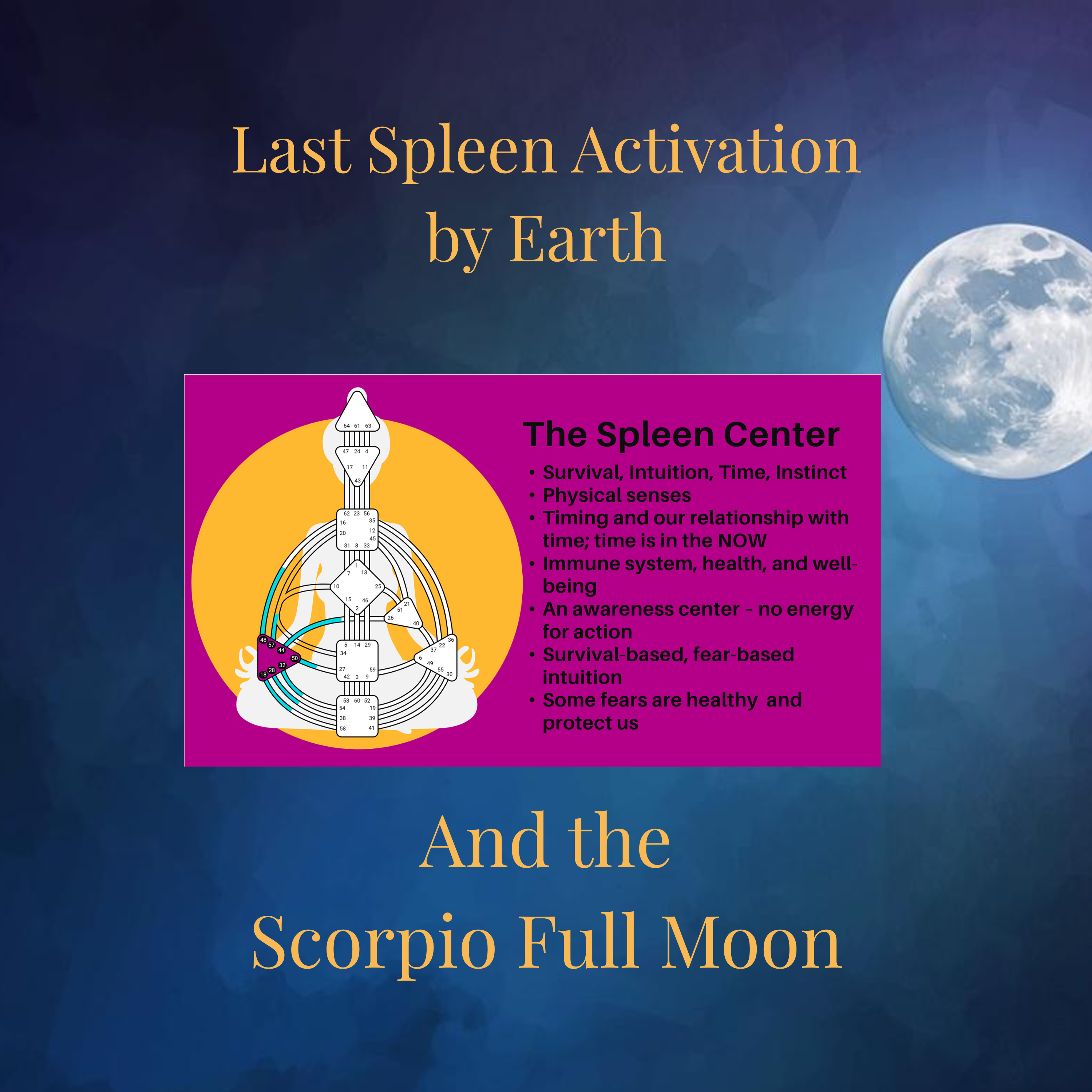 The Final Earth in Spleen Activation + Scorpio Full Moon: This Week's AstroDesign episode artwork