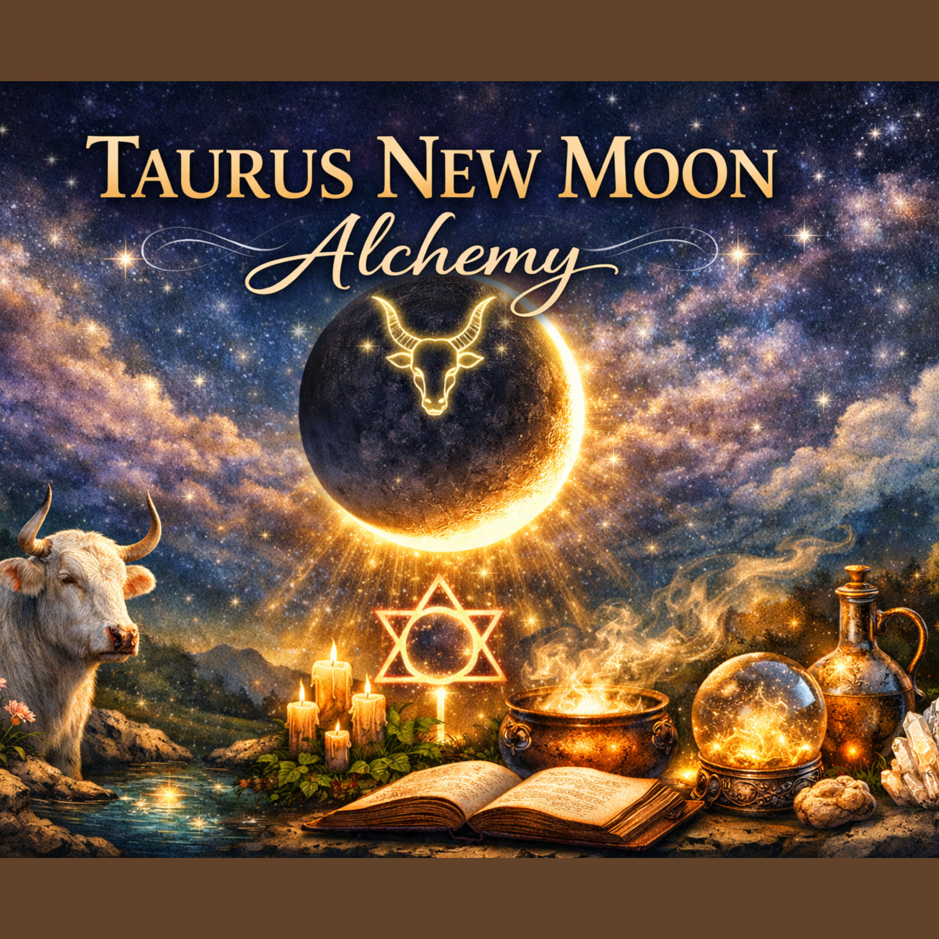 Taurus New Moon Alchemy: Your Voice, Genius, and a New Timeline episode artwork