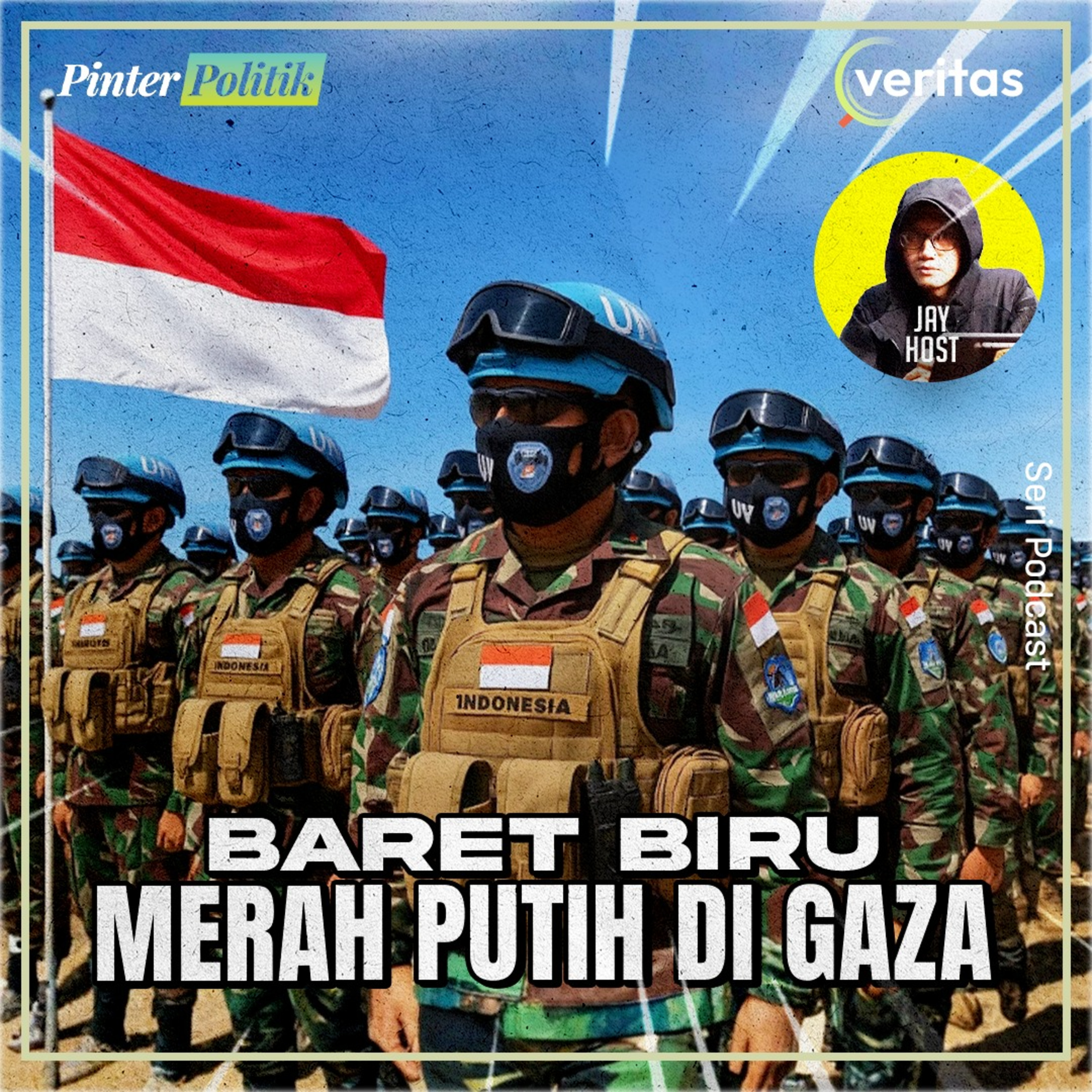 Terbaik! Pasukan Baret Biru TNI Siap OTW Gaza episode artwork