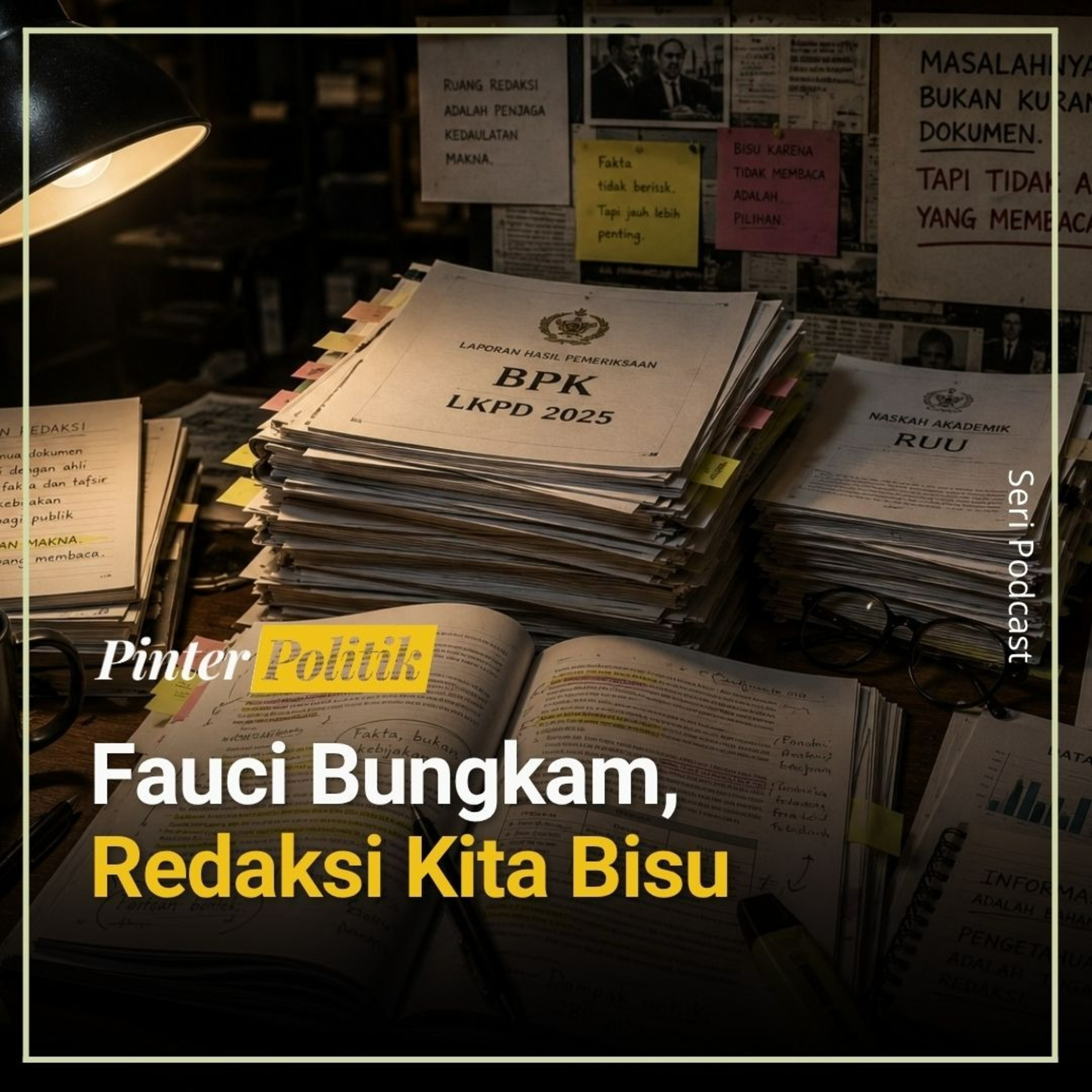 Fauci Bungkam, Redaksi Kita Bisu episode artwork