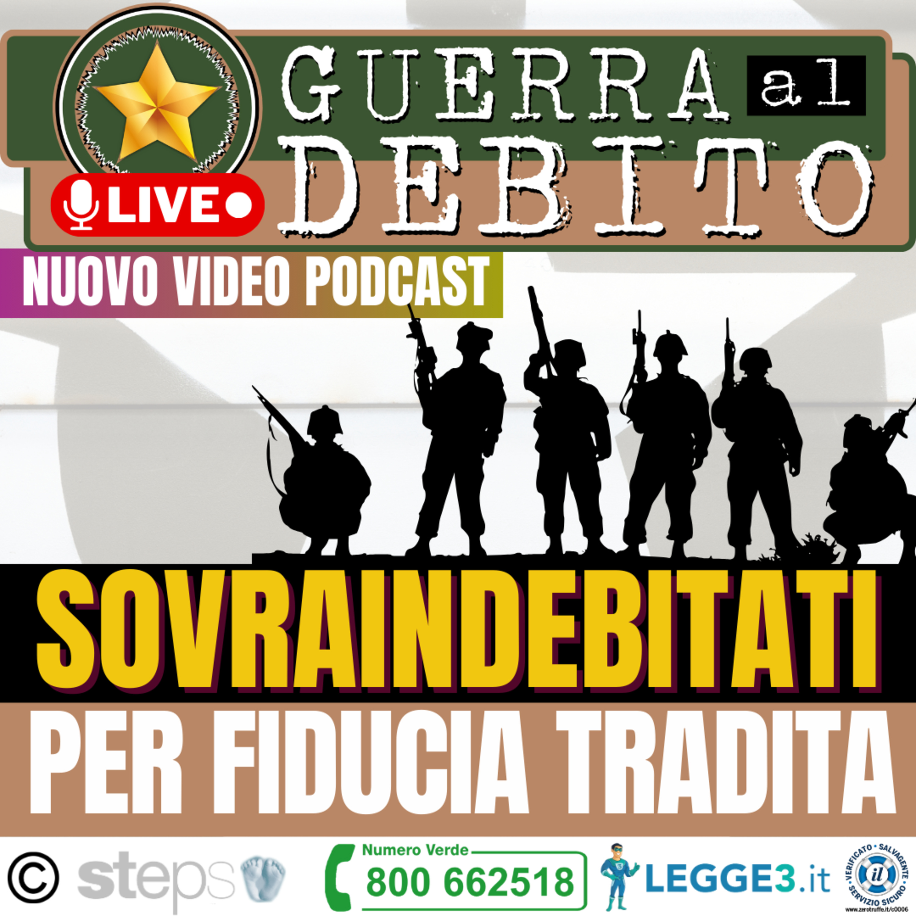 131) SOVRAINDEBITATI PER FIDUCIA TRADITA - Incatenati da una bugia [Guerra al Debito - Podcast] episode artwork