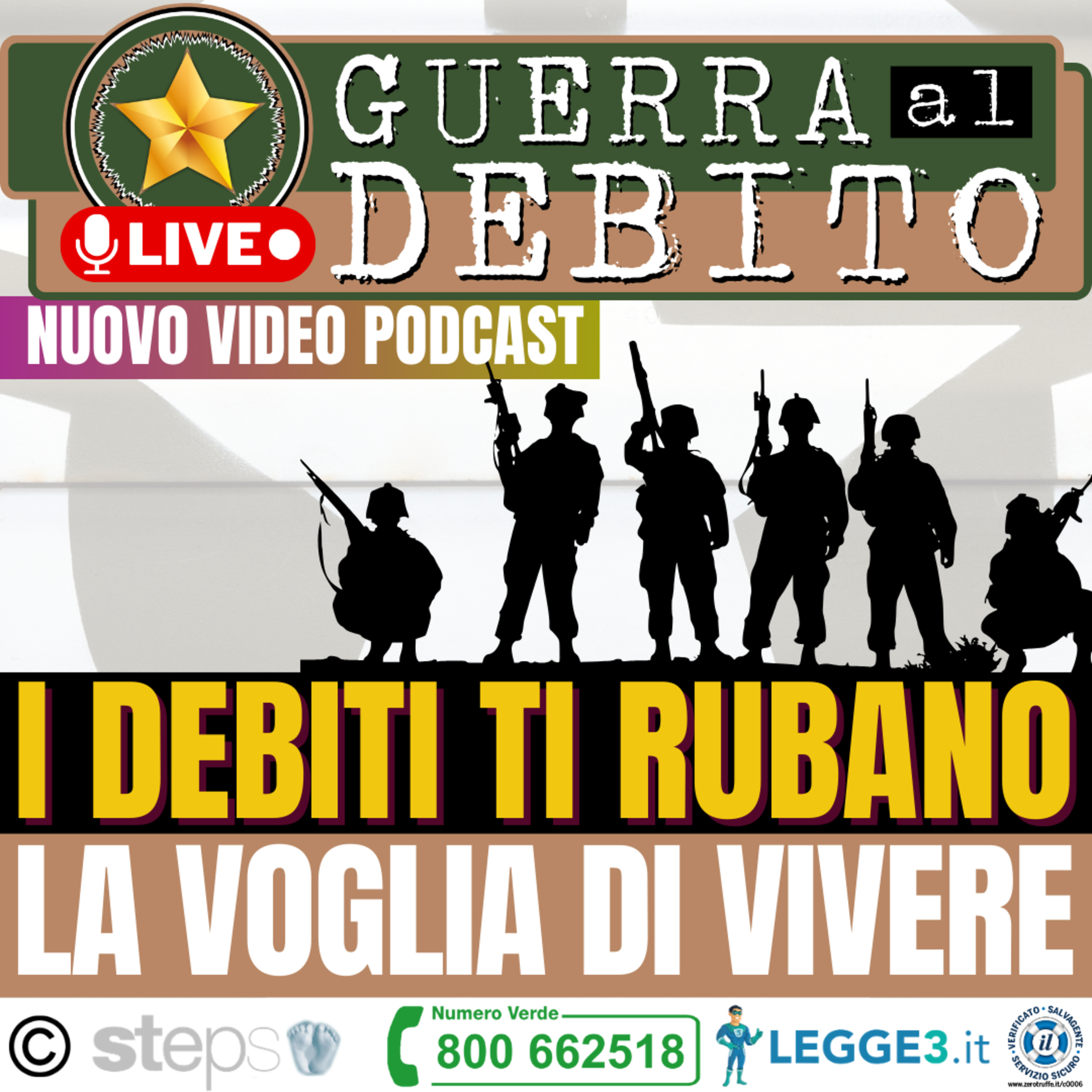 Capitan Sdebito - Il podcast per uscire dal tunnel dei debiti e ripartire puliti
