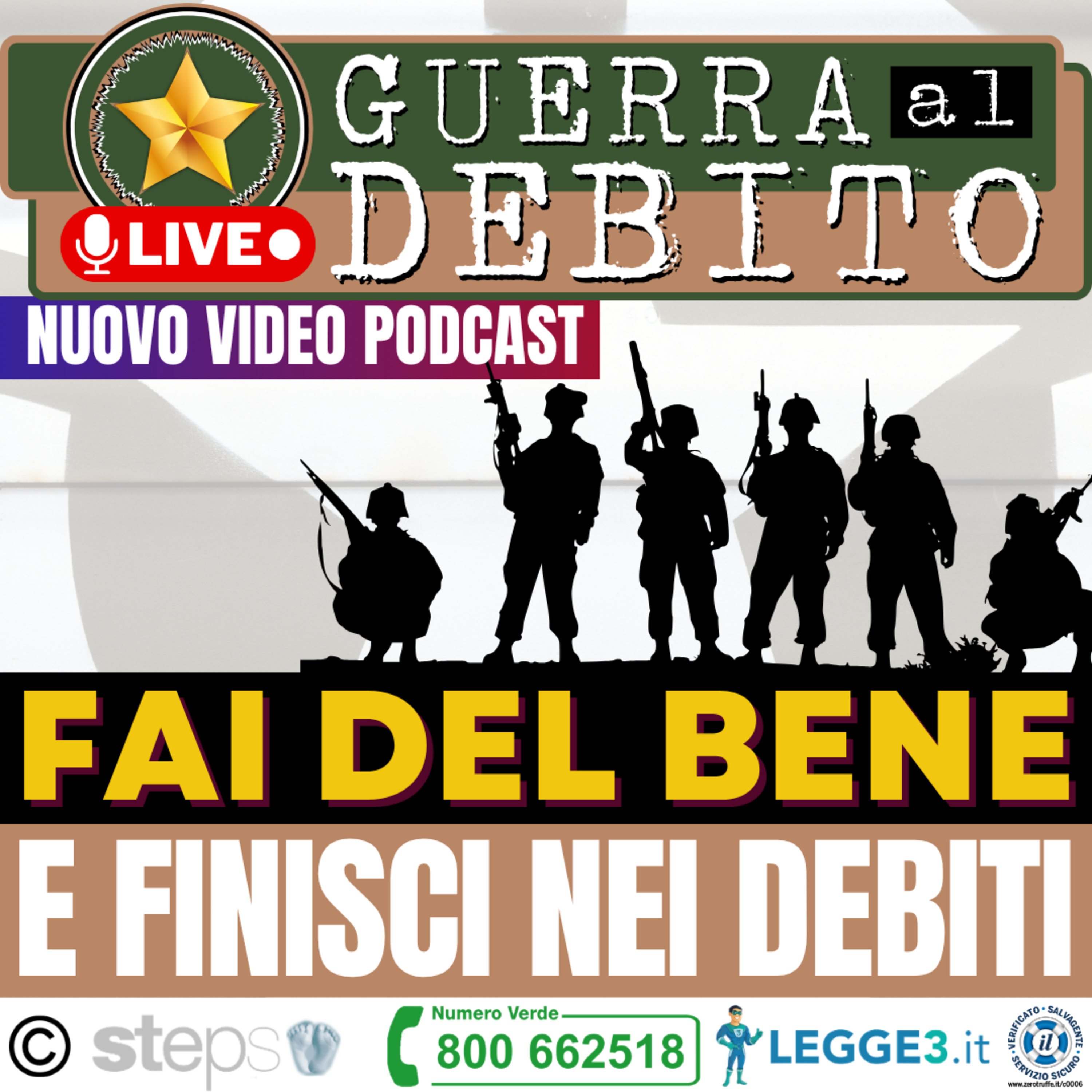 Capitan Sdebito - Il podcast per uscire dal tunnel dei debiti e ripartire puliti