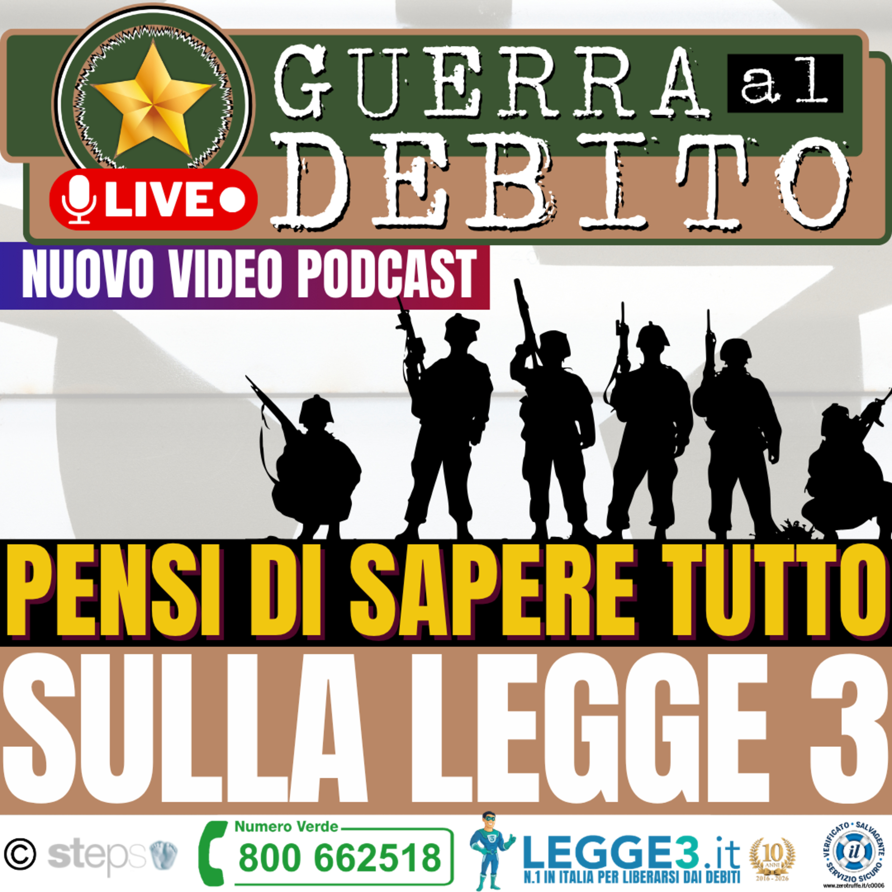 Capitan Sdebito - Il podcast per uscire dal tunnel dei debiti e ripartire puliti
