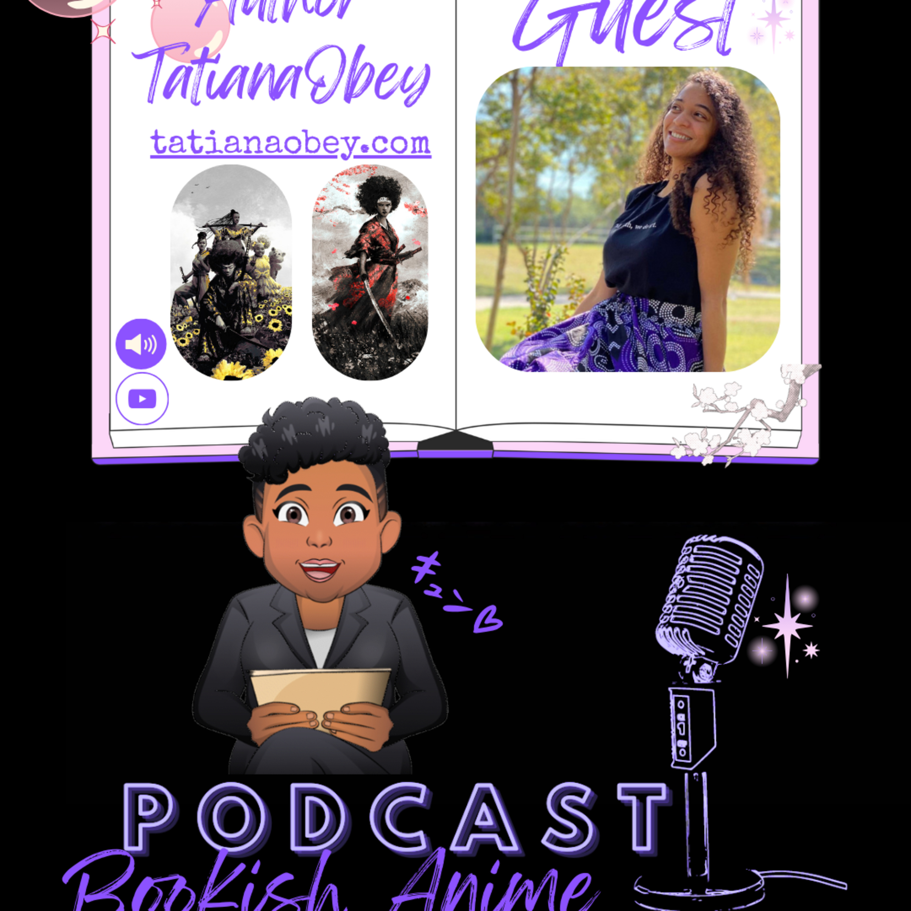 A.M.W Podcast - Bookish Anime Lovers with Tatiana Obey episode artwork