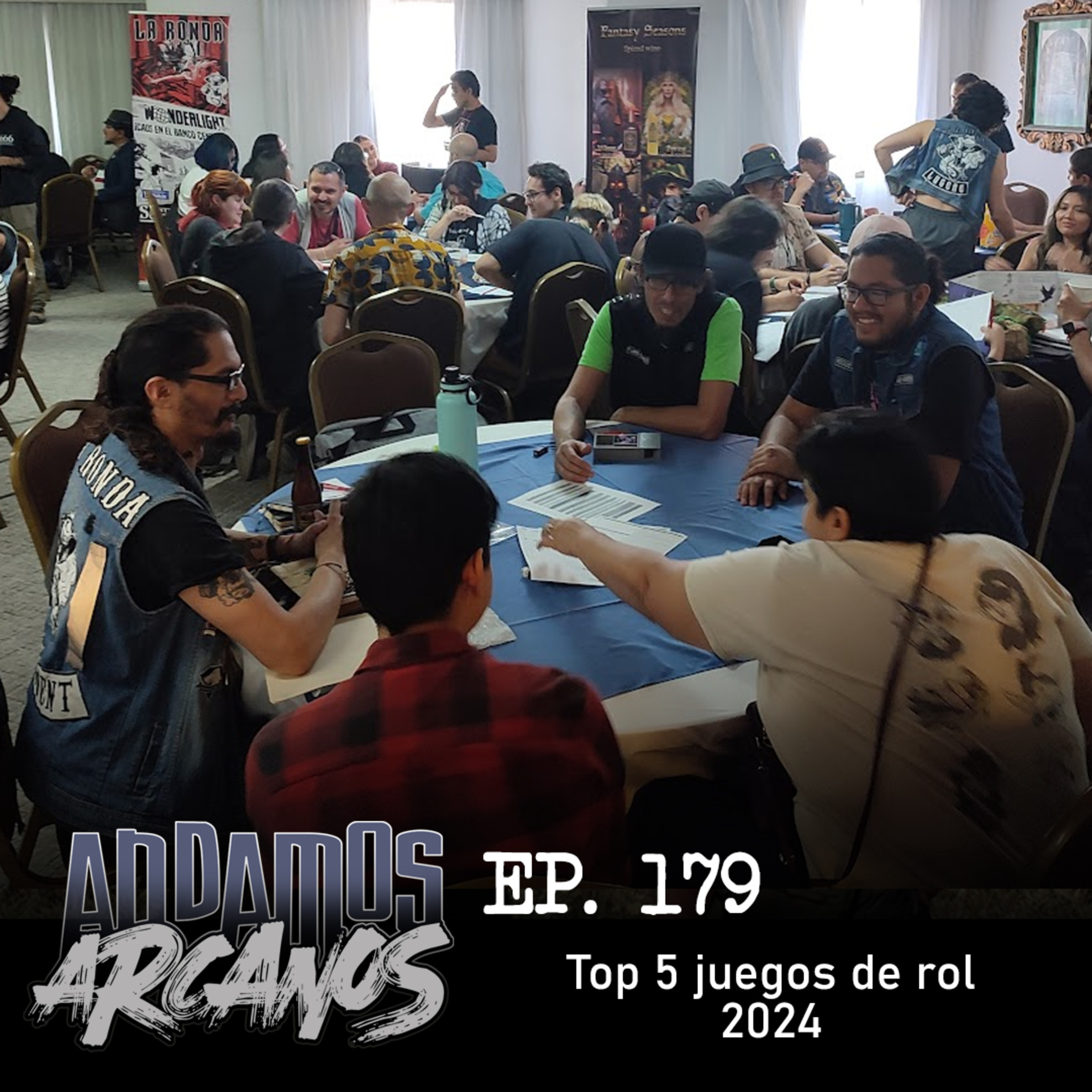 Andamos Arcanos 0179 - Top 5 Juegos de Rol 2024 episode artwork