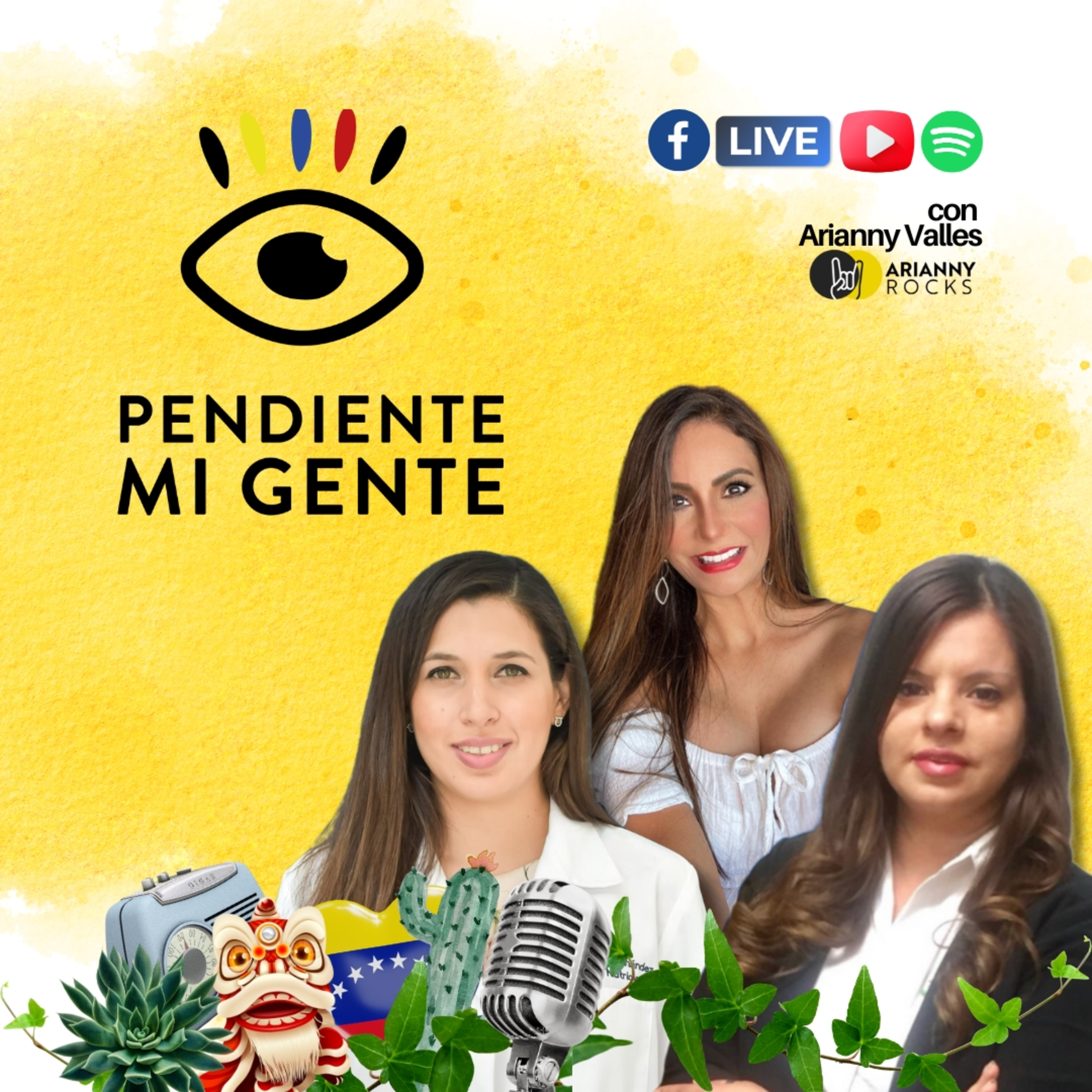 Pendiente mi Gente - Arianny Rocks
