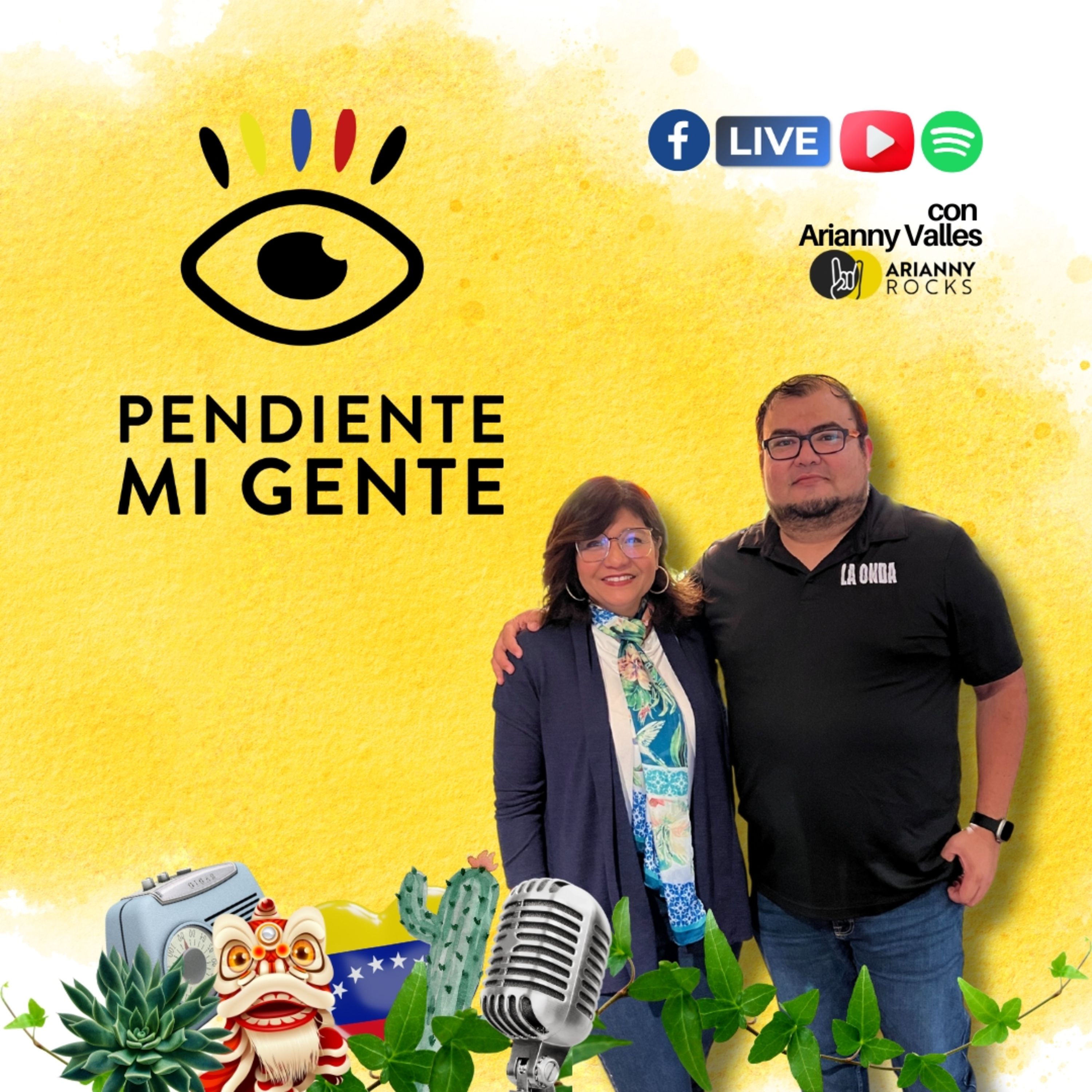 Pendiente mi Gente - Arianny Rocks