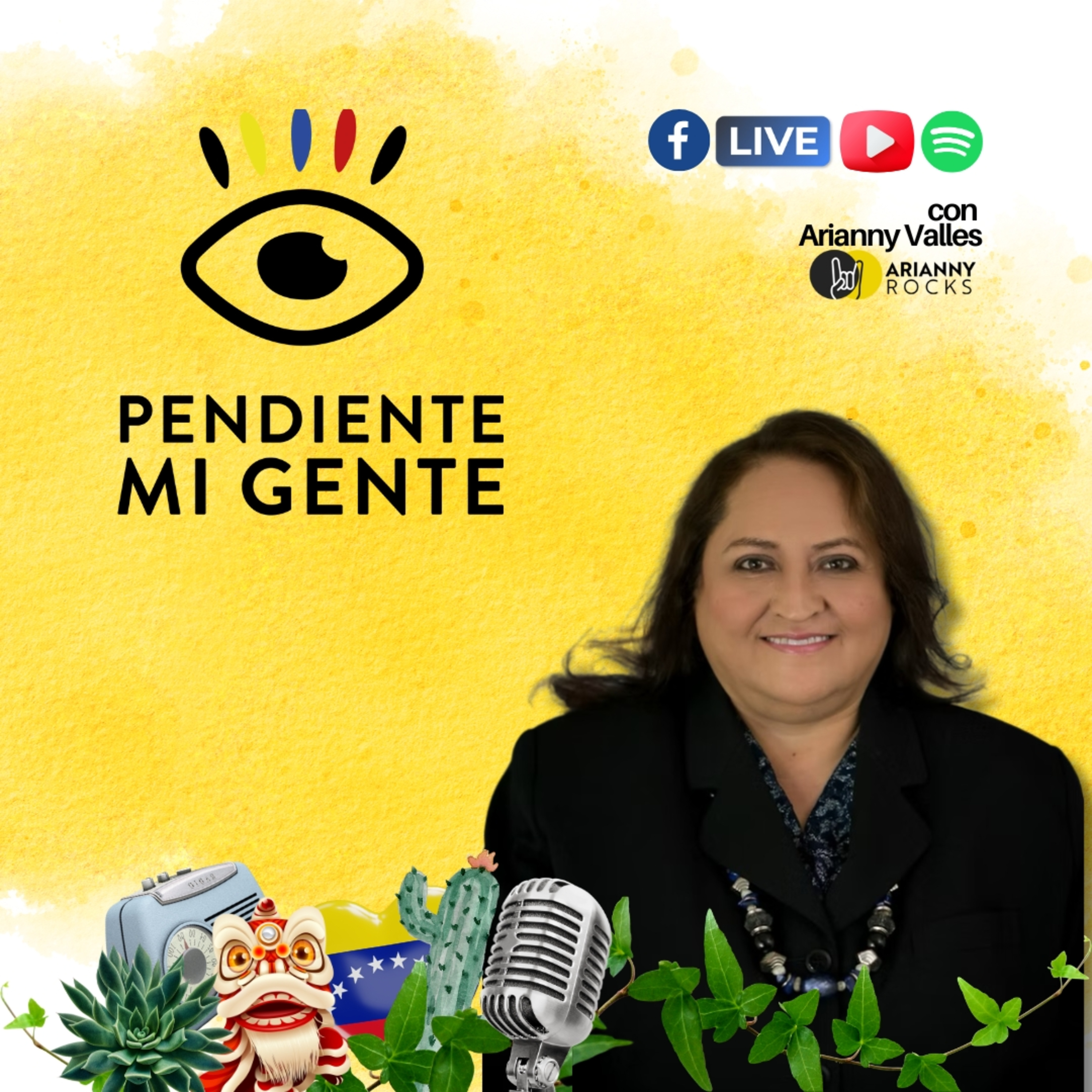 Pendiente mi Gente - Arianny Rocks