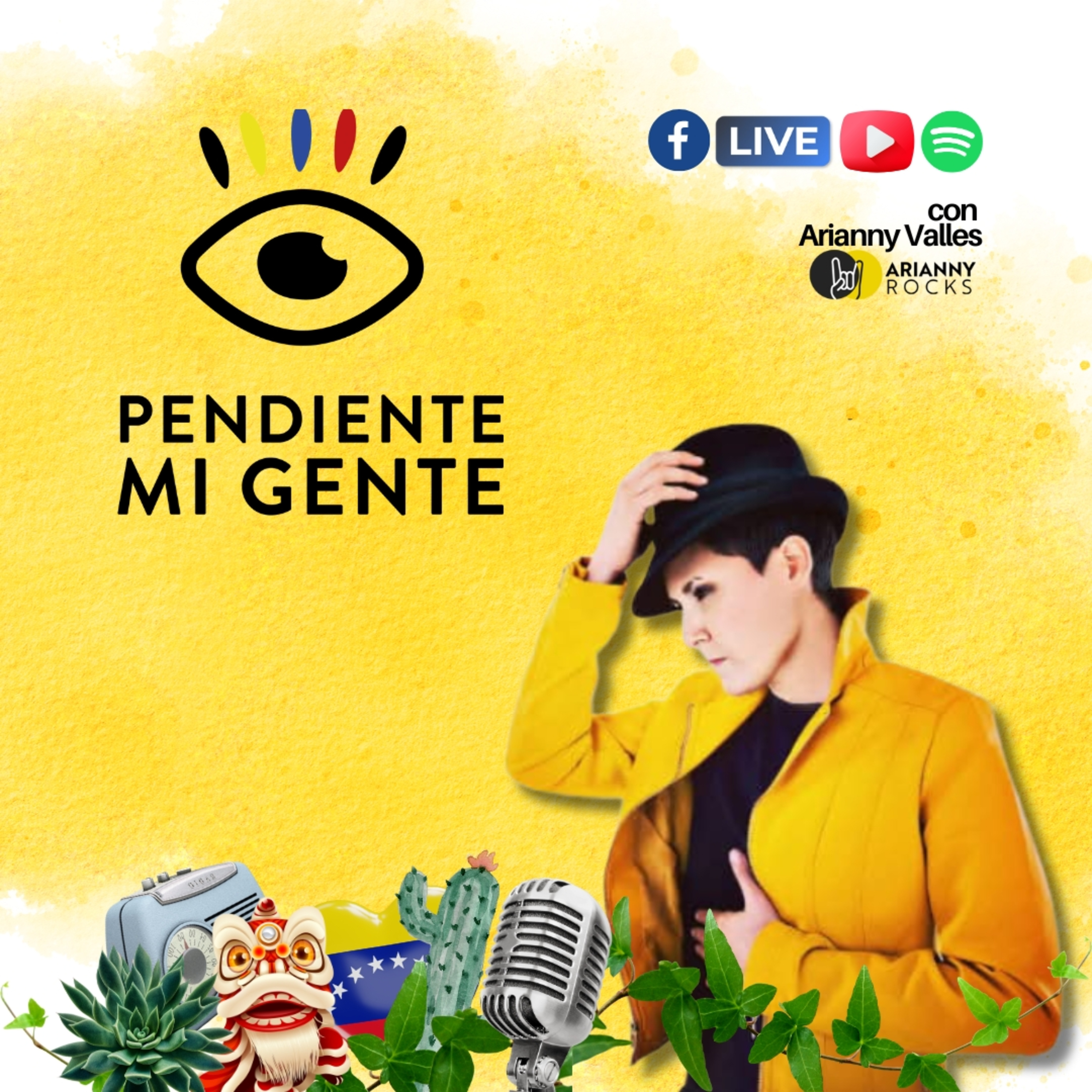 Pendiente mi Gente - Arianny Rocks
