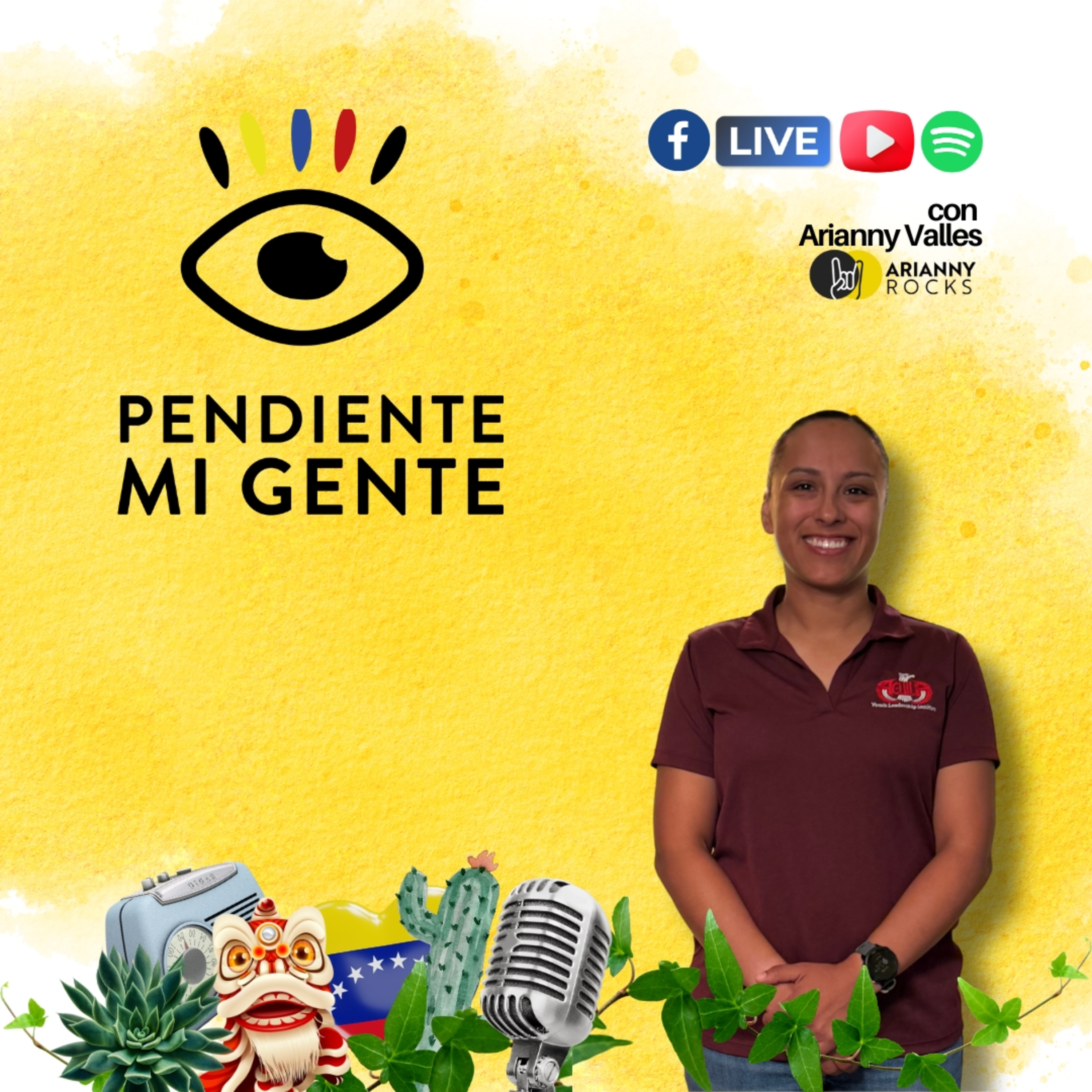 Pendiente mi Gente - Arianny Rocks