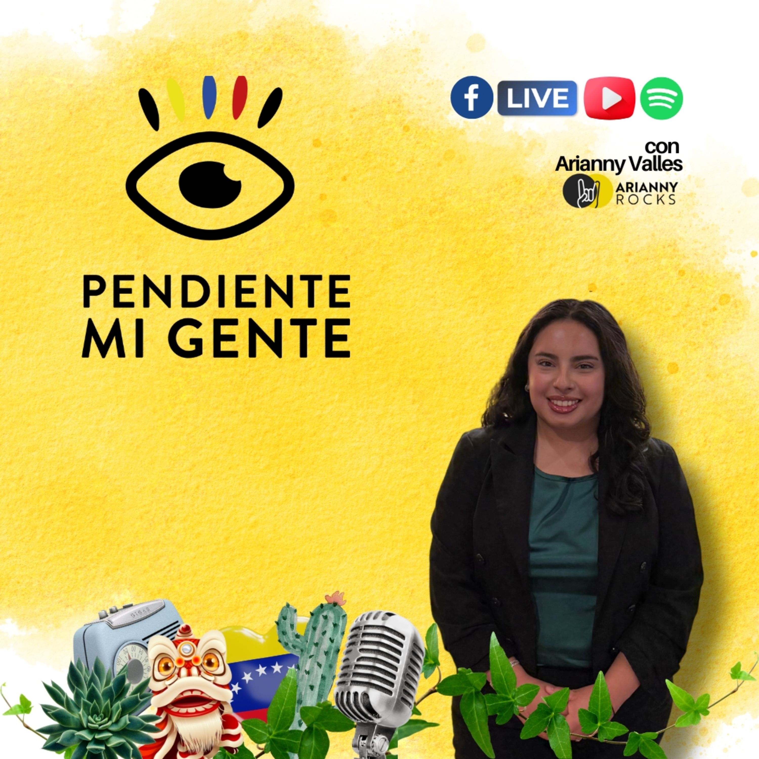 Pendiente mi Gente - Arianny Rocks