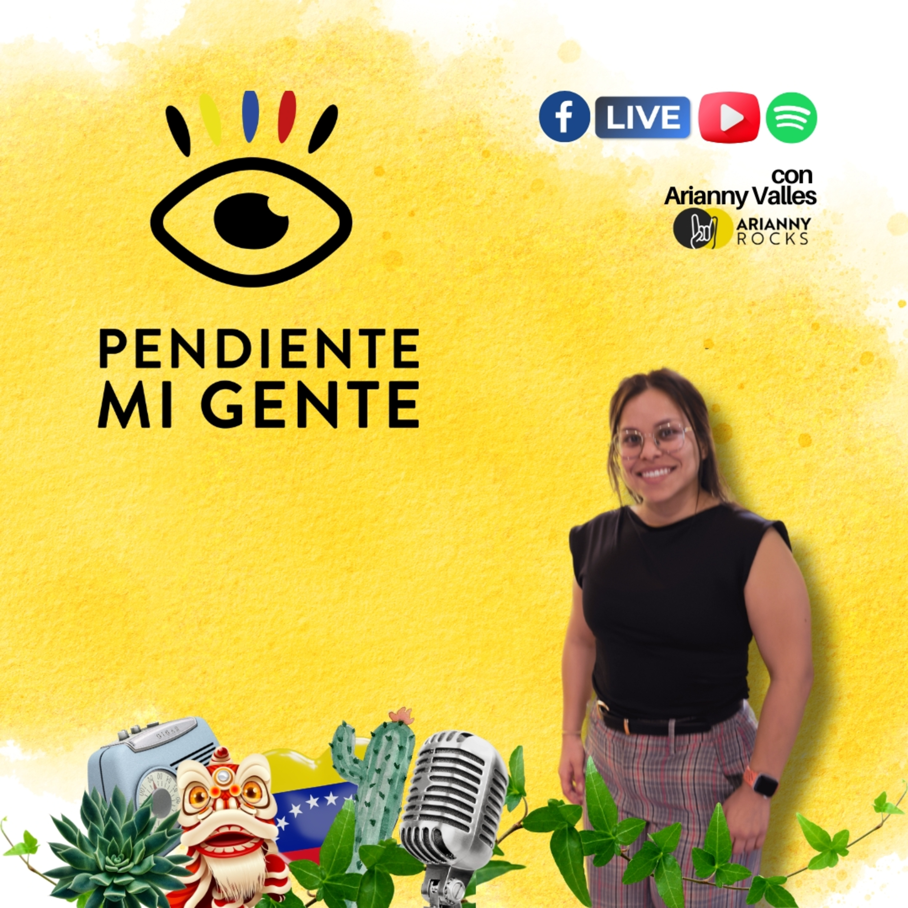 Pendiente mi Gente - Arianny Rocks