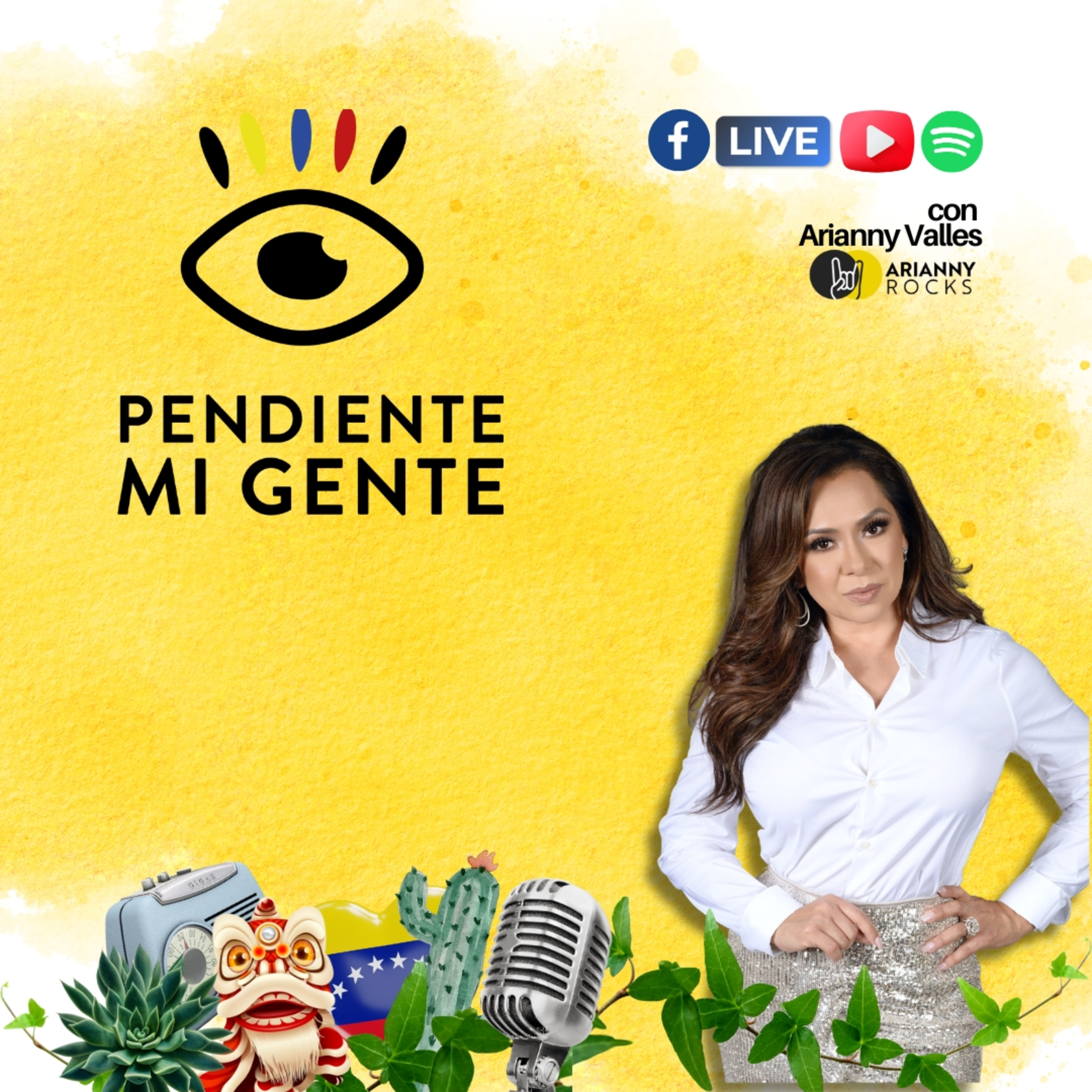 Pendiente mi Gente - Arianny Rocks