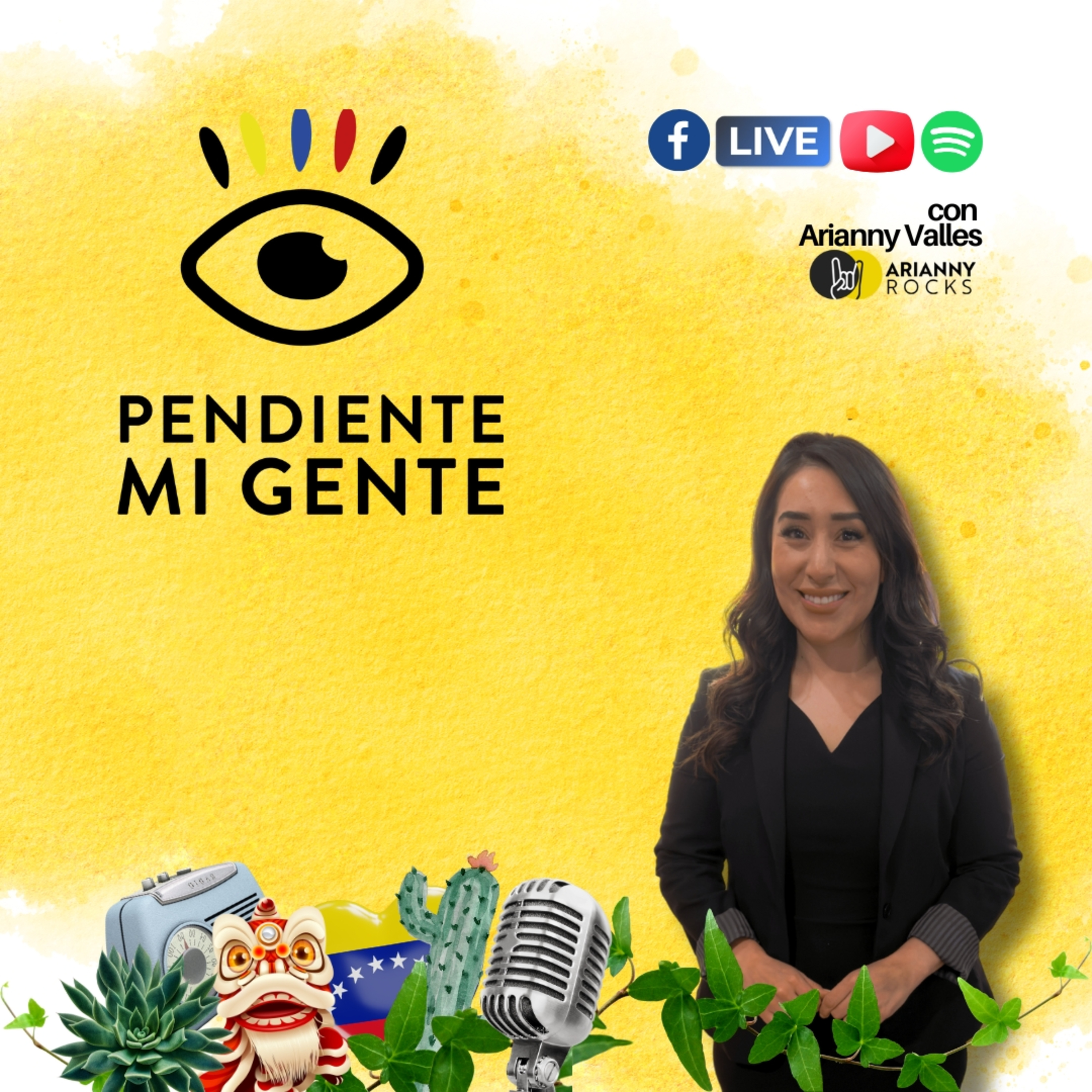 Pendiente mi Gente - Arianny Rocks