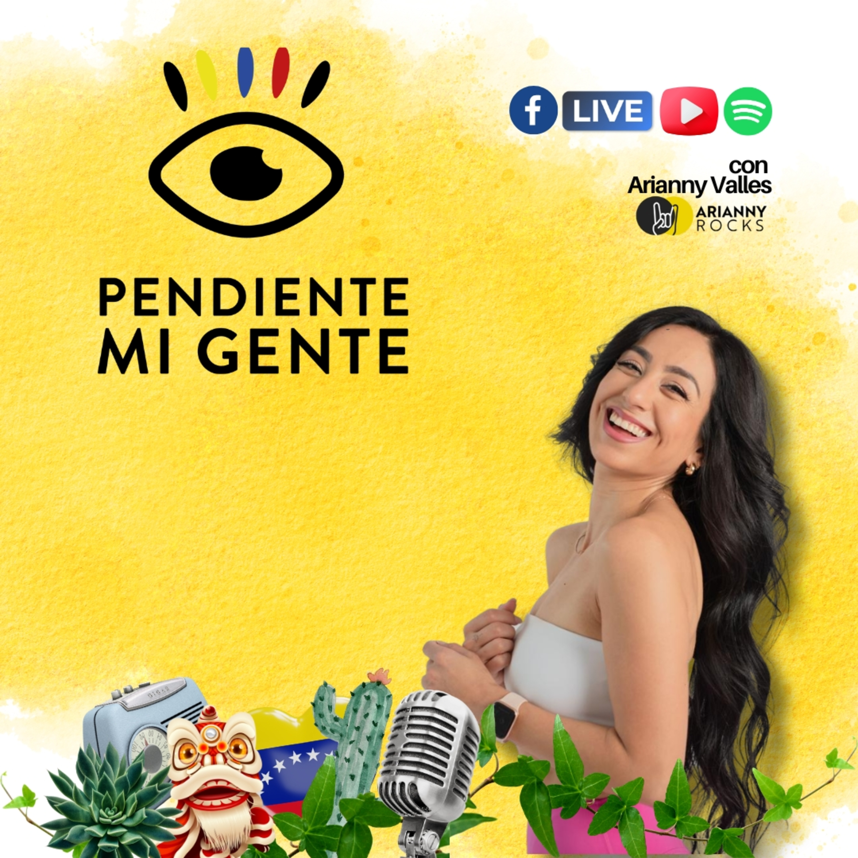 Pendiente mi Gente - Arianny Rocks