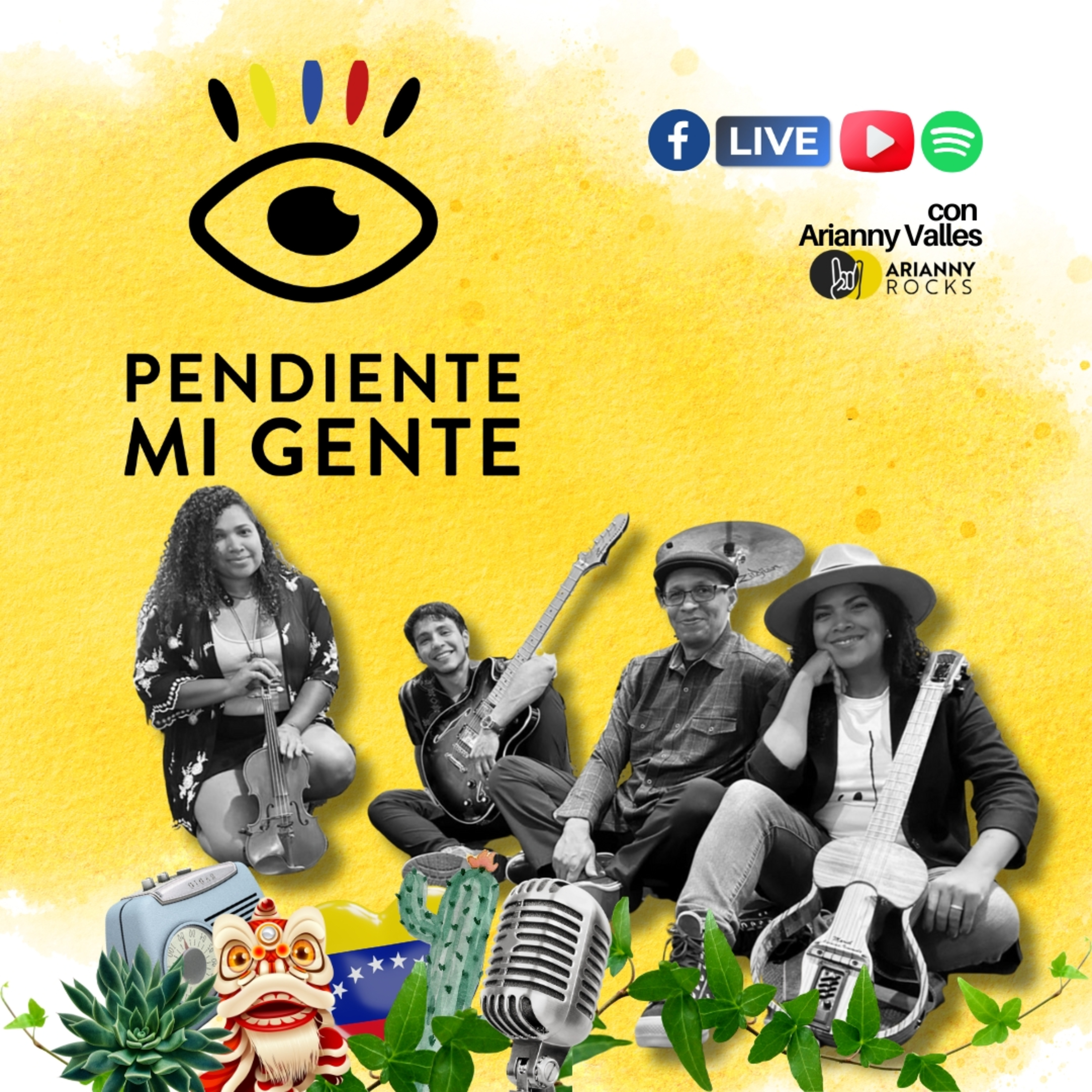  "Mezclote Riquísimo" de música y emoción con Medio Pinto Band episode artwork