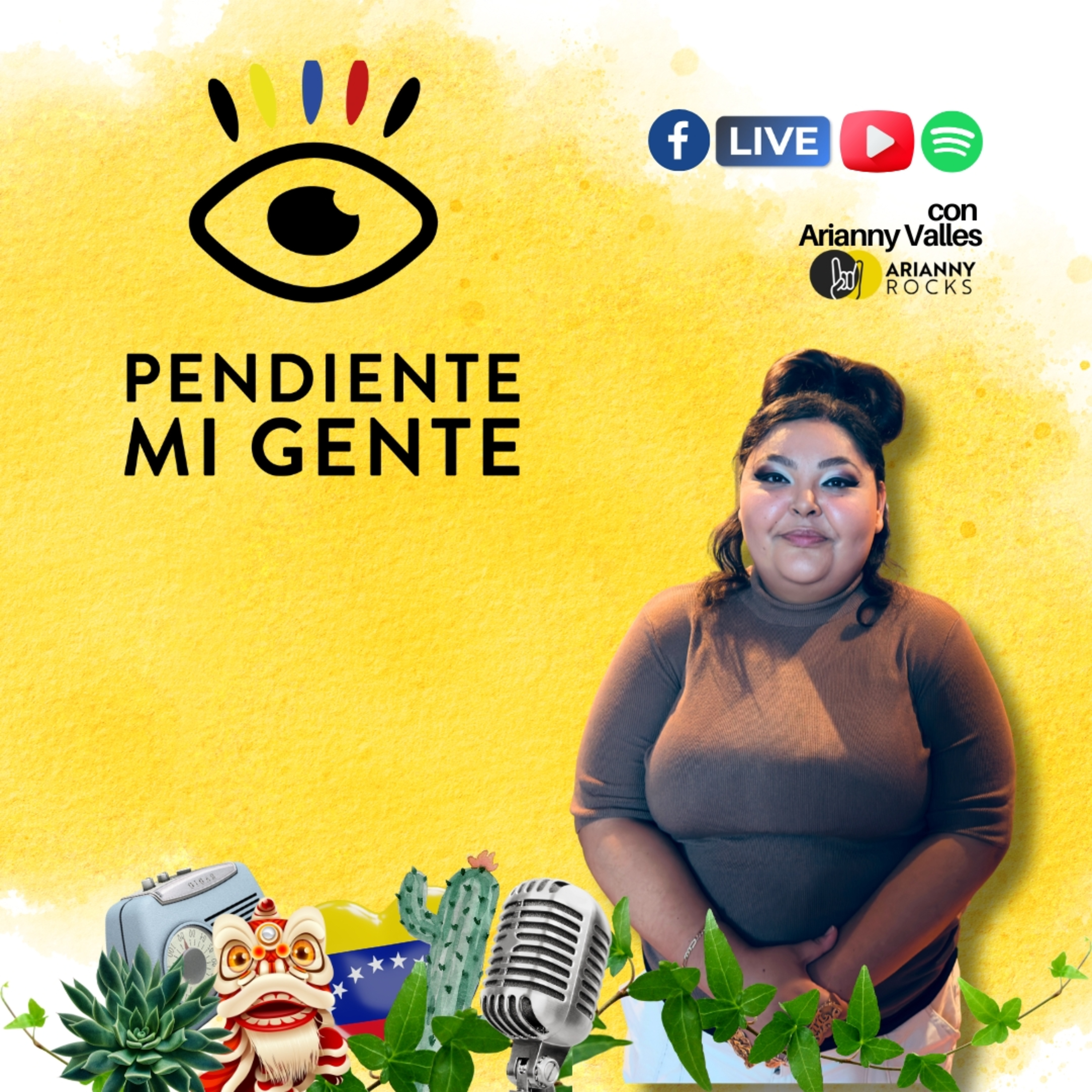 Pendiente mi Gente - Arianny Rocks