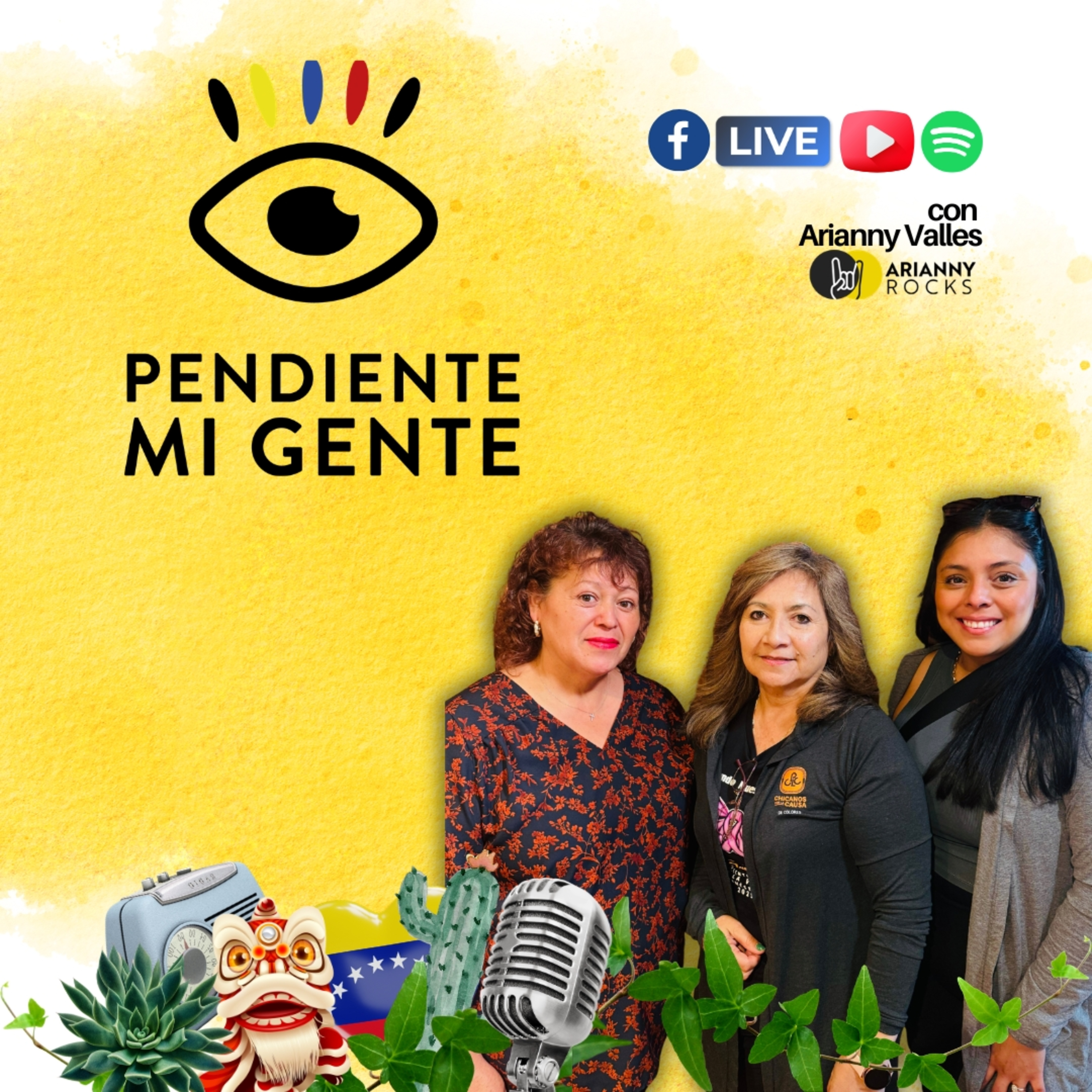 Herramientas para sanar y volver a empezar con Claudia, Itzel y Patricia de Chicanos por la causa de Colores . episode artwork