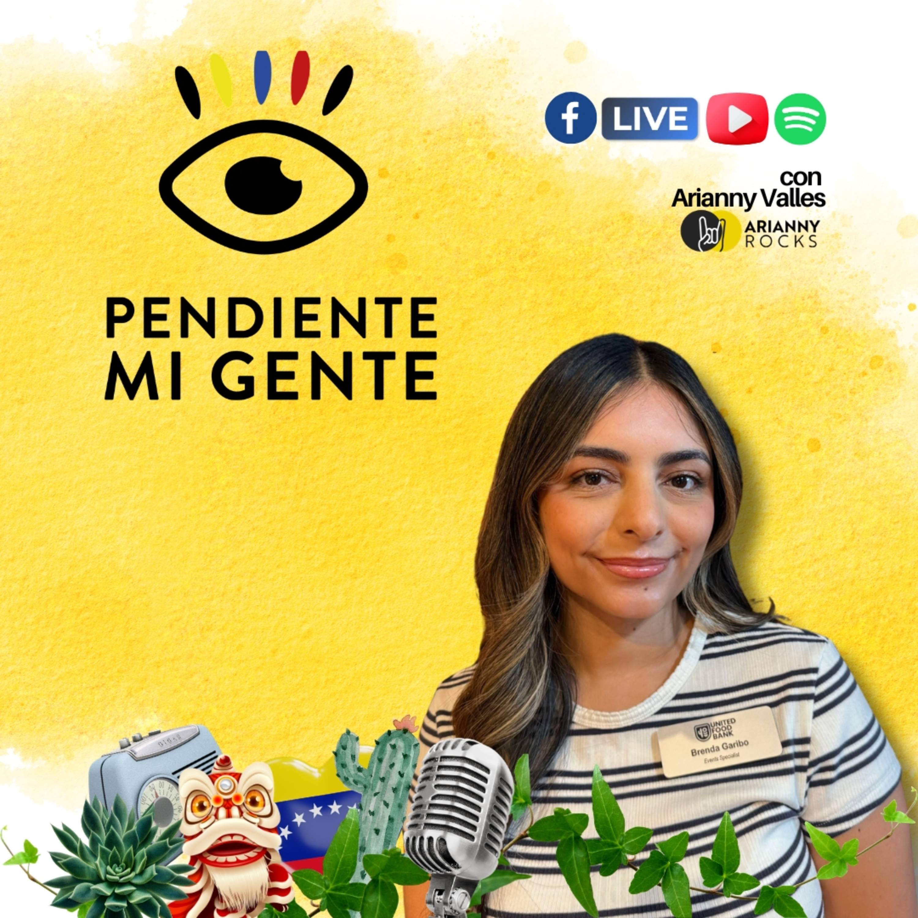 De manos que reciben a manos que dan: El impacto de United Food Bank en nuestra comunidad con Brenda Garibo. episode artwork