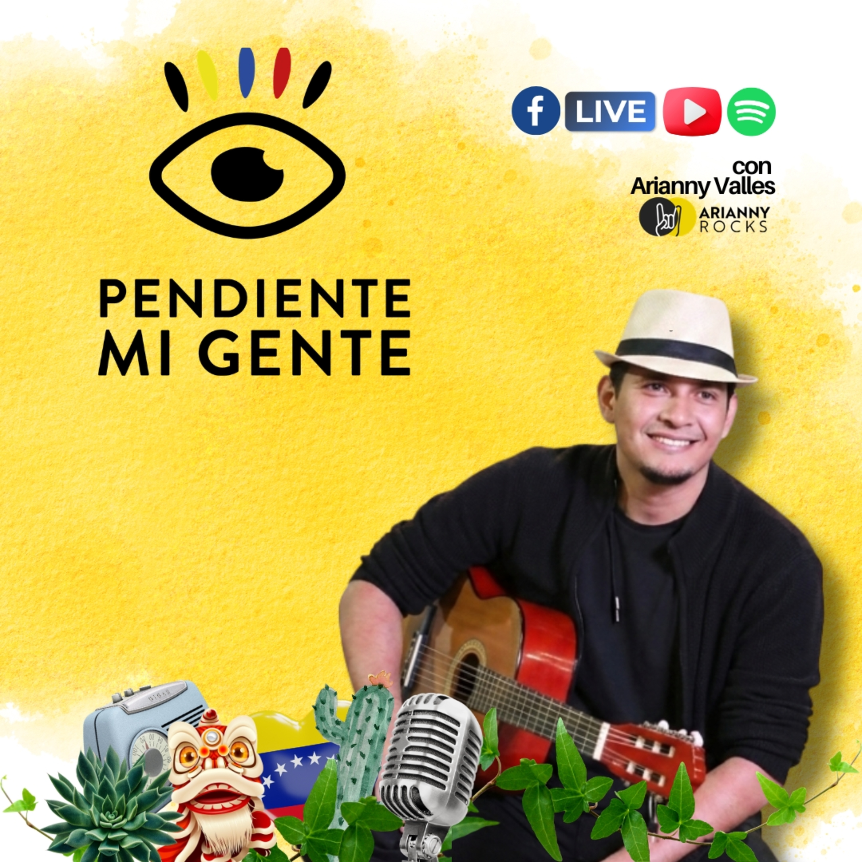  ¡VENEZUELA NOS NECESITA! 🇻🇪 Jam Session Solidario con Nael David. episode artwork