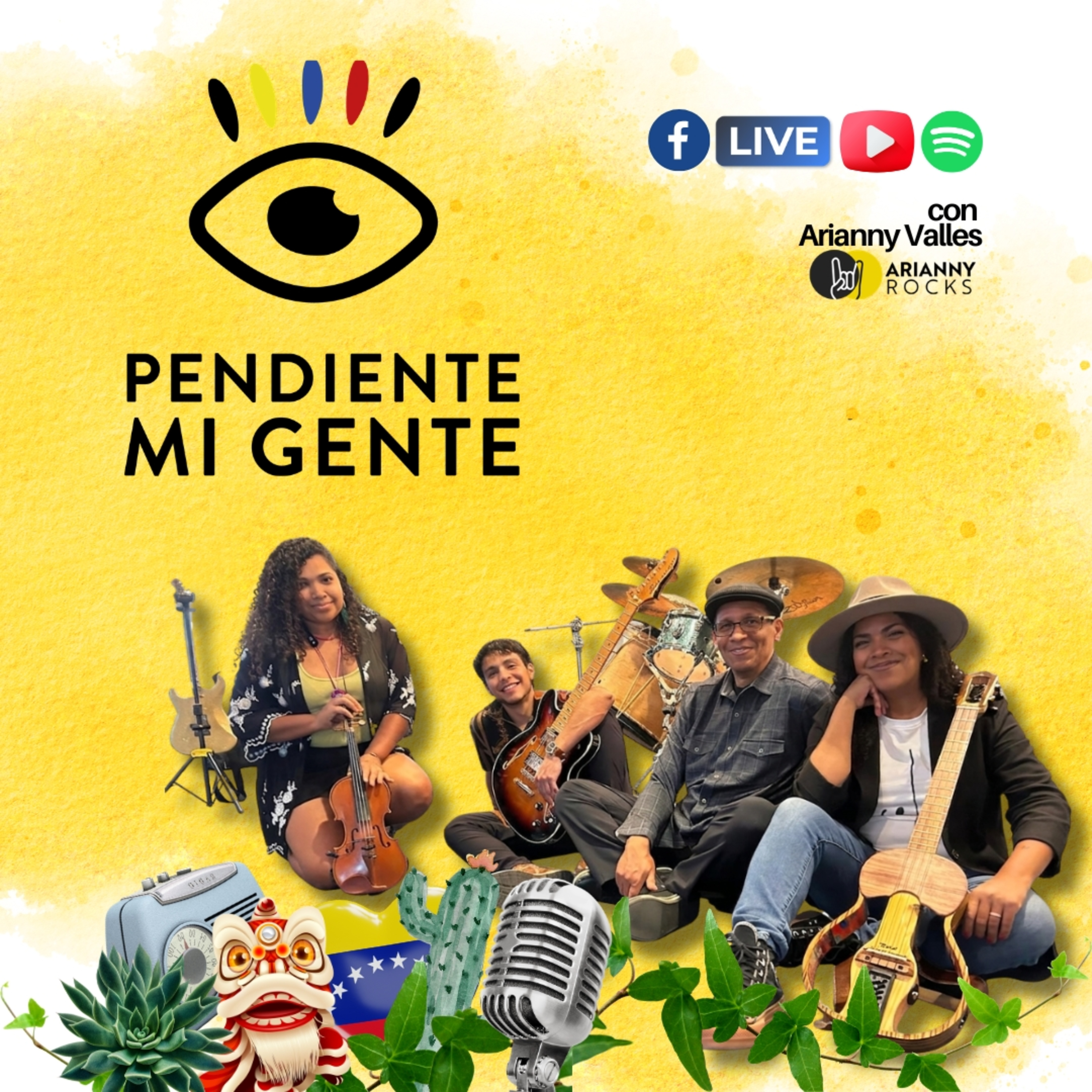 De Venezuela para Arizona: El ritmo de Mediopinto con Marian Haniken y Jan Salas. episode artwork