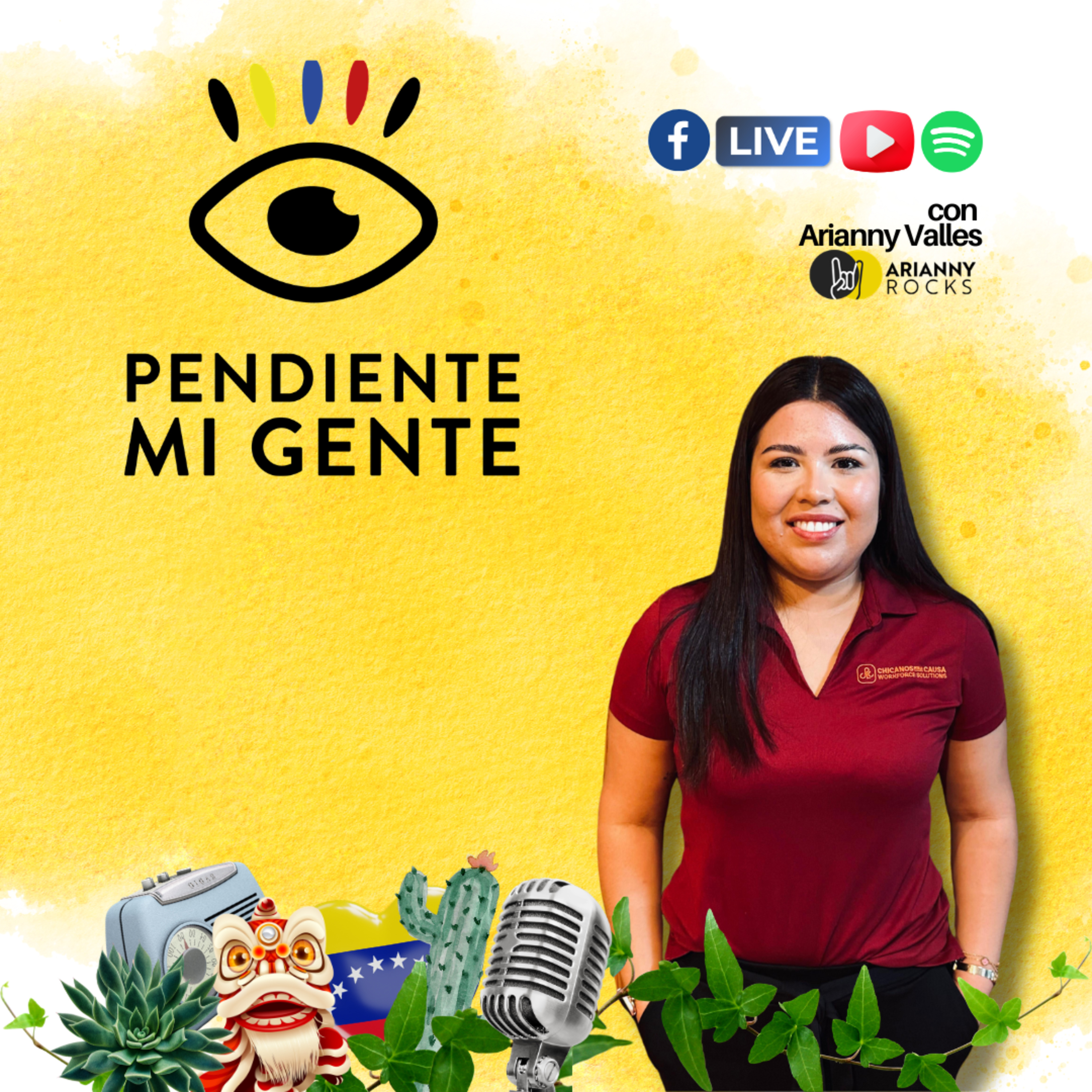 Pendiente mi Gente - Arianny Rocks