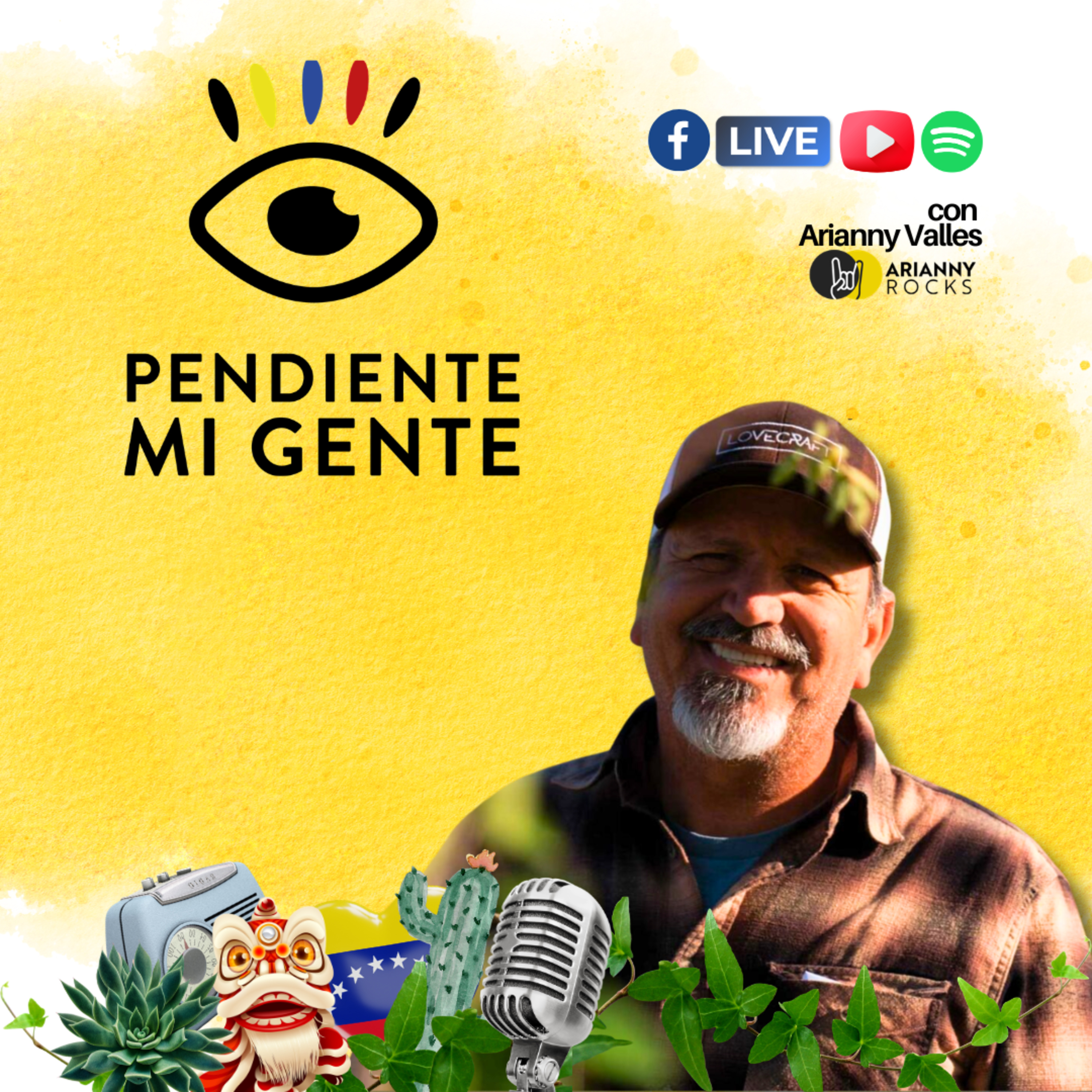 Portada de Pendiente mi Gente - Arianny Rocks