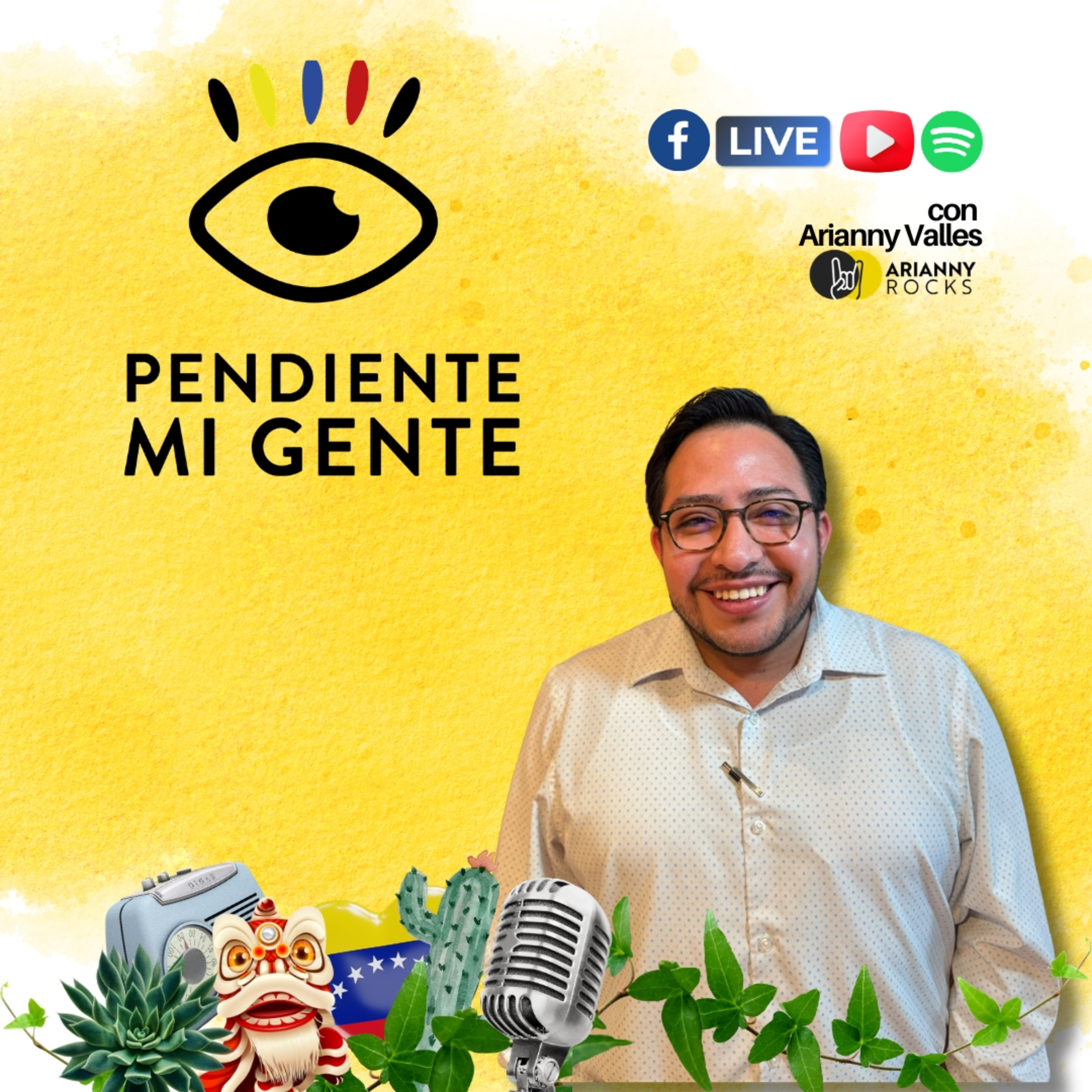 Portada de Pendiente mi Gente - Arianny Rocks