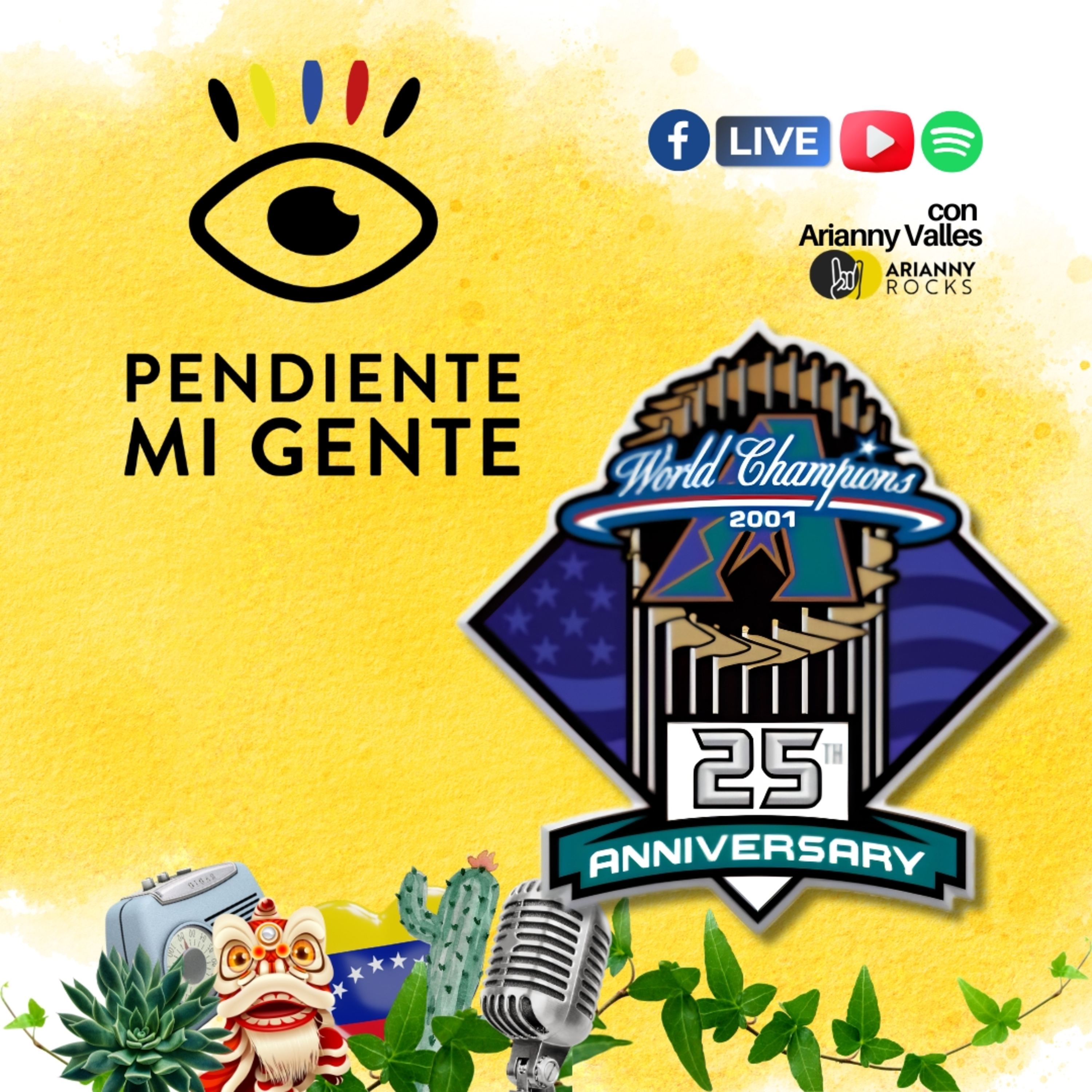 Portada de Pendiente mi Gente - Arianny Rocks