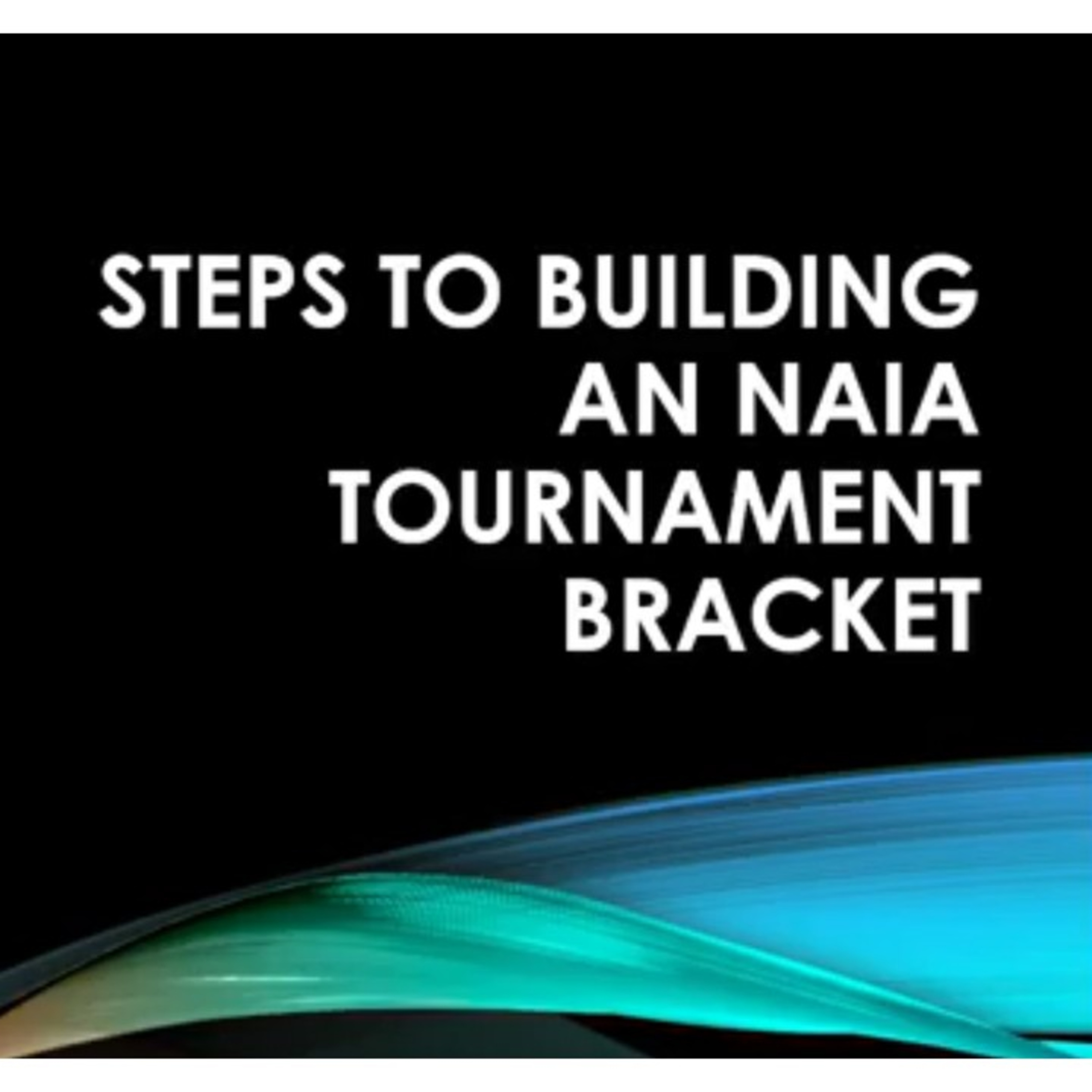 With NAIA MBB National Tournament Selections due out tomorrow, I am offering a replay of 'How Teams for the NAIAMBB Tournament are Selected"