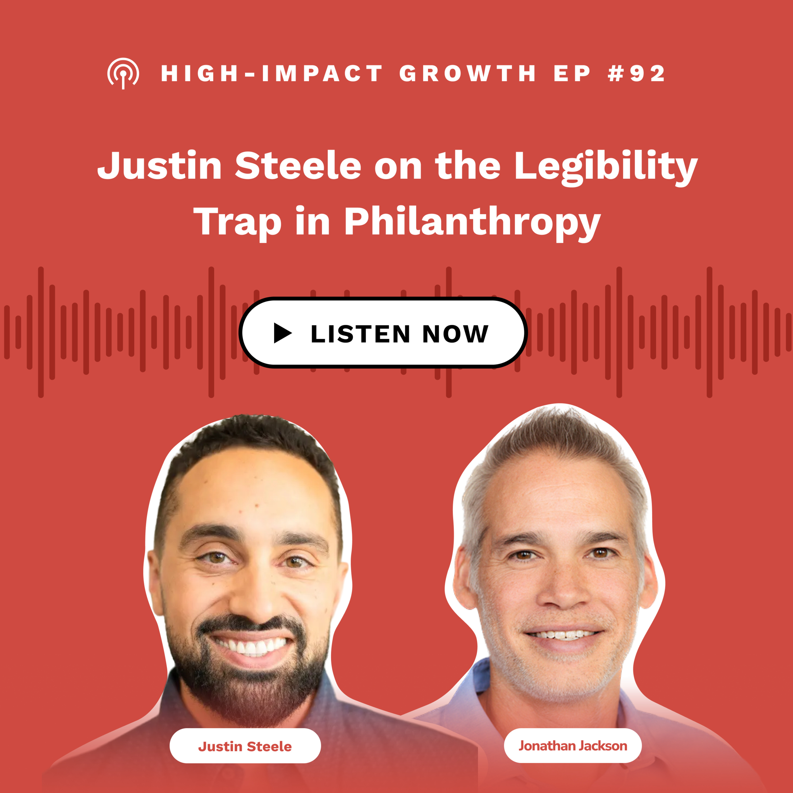 Justin Steele on the Legibility Trap in Philanthropy