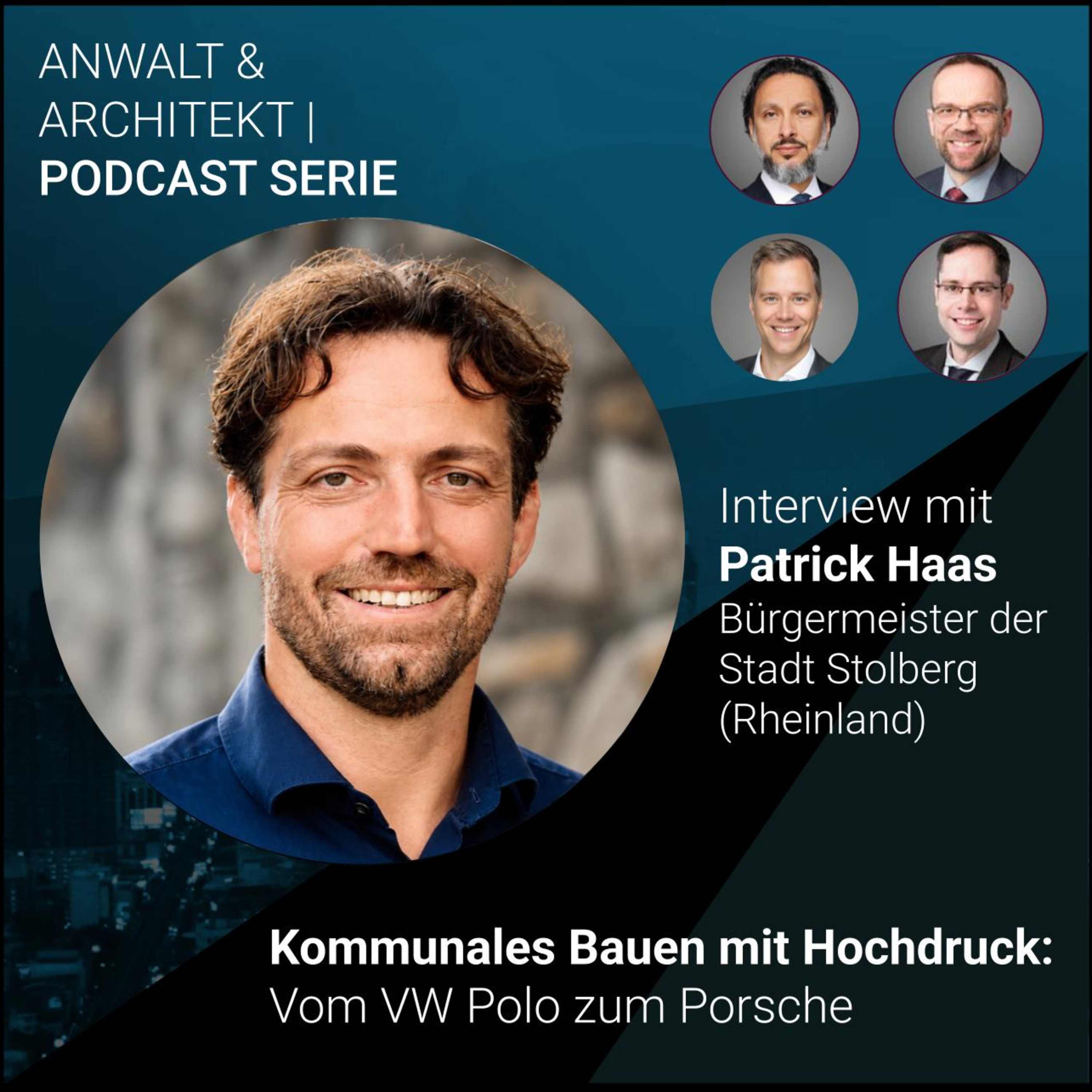 #35 | Kommunales Bauen mit Hochdruck: Vom VW Polo zum Porsche episode artwork