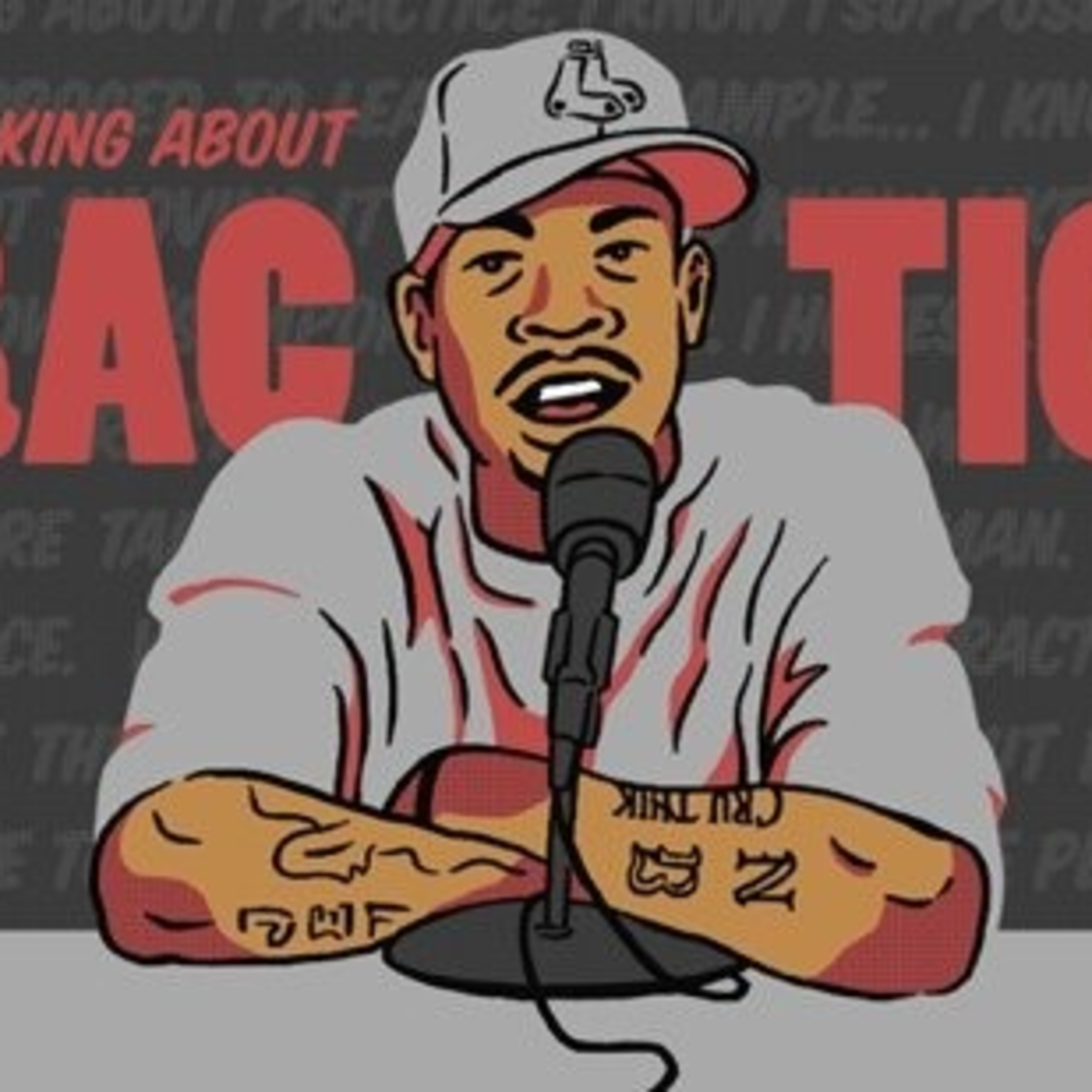 We talking bout practice episode artwork