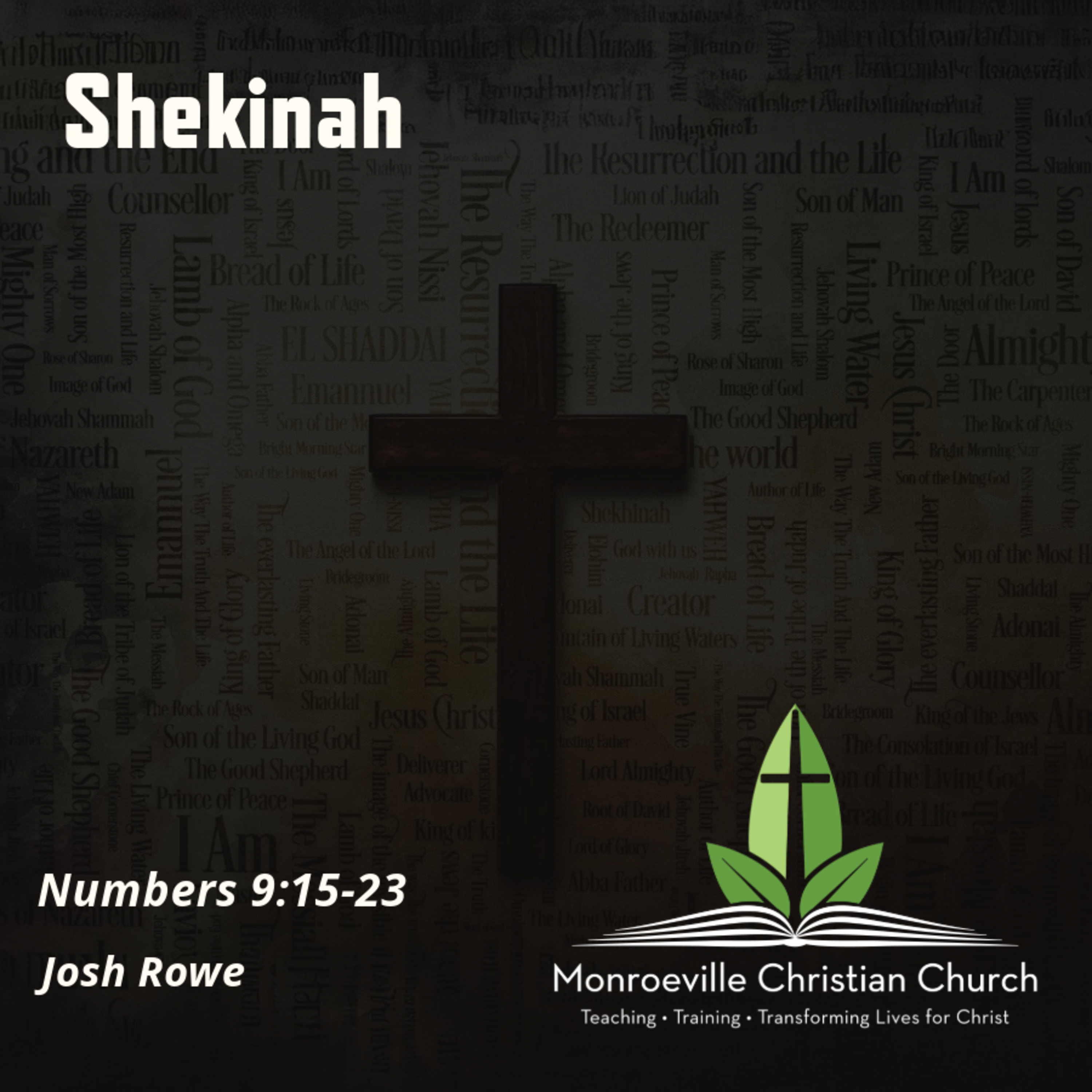11-17-24 AM Worship Service - "Shekinah" - Numbers 9:15-23 - Josh Rowe episode artwork