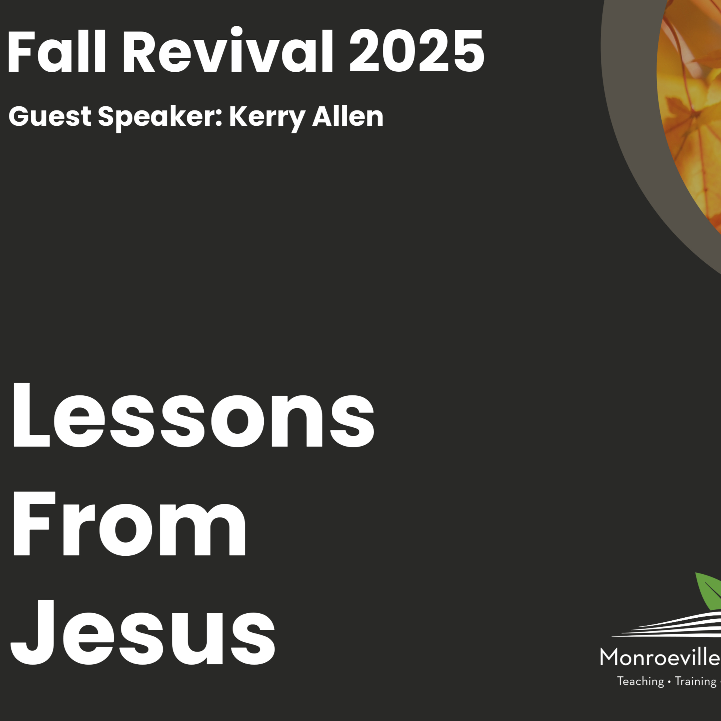 "Together We're Going Places" - Fall Revival 2025 - John 17:20-21 - Kerry Allen - 9-21-25 episode artwork