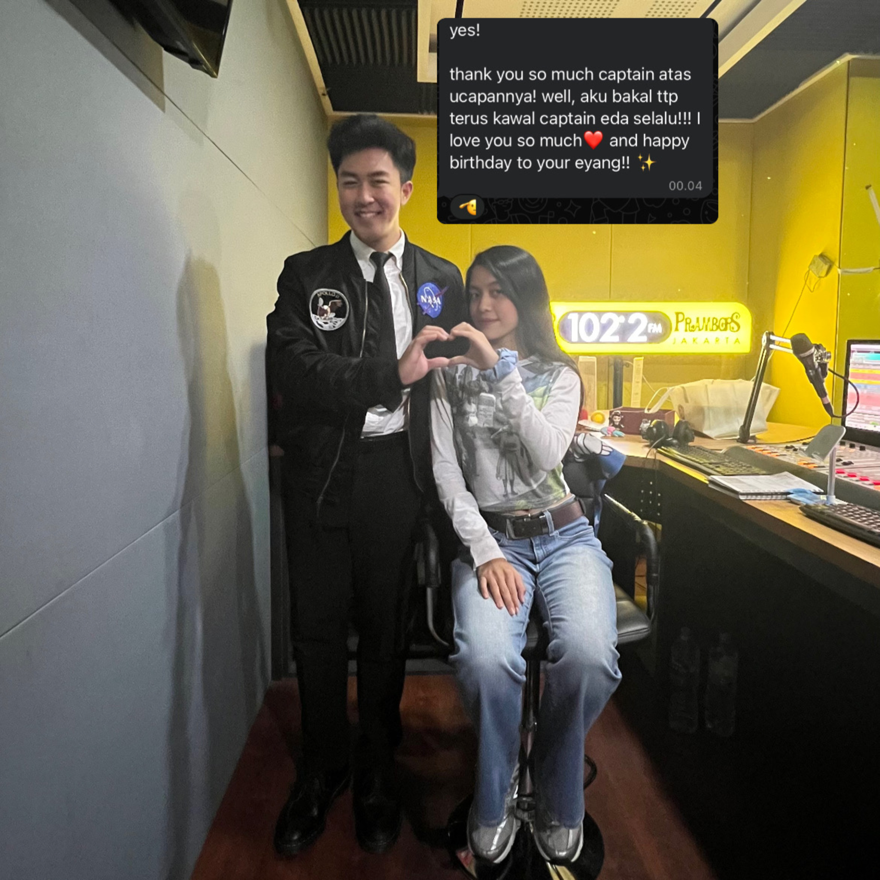 day 659. capt's graduation mix / nostalgia mix: the sounds project / birthday girl: zefanya dara & her 3rd year on ns / capt's dark mode episode artwork