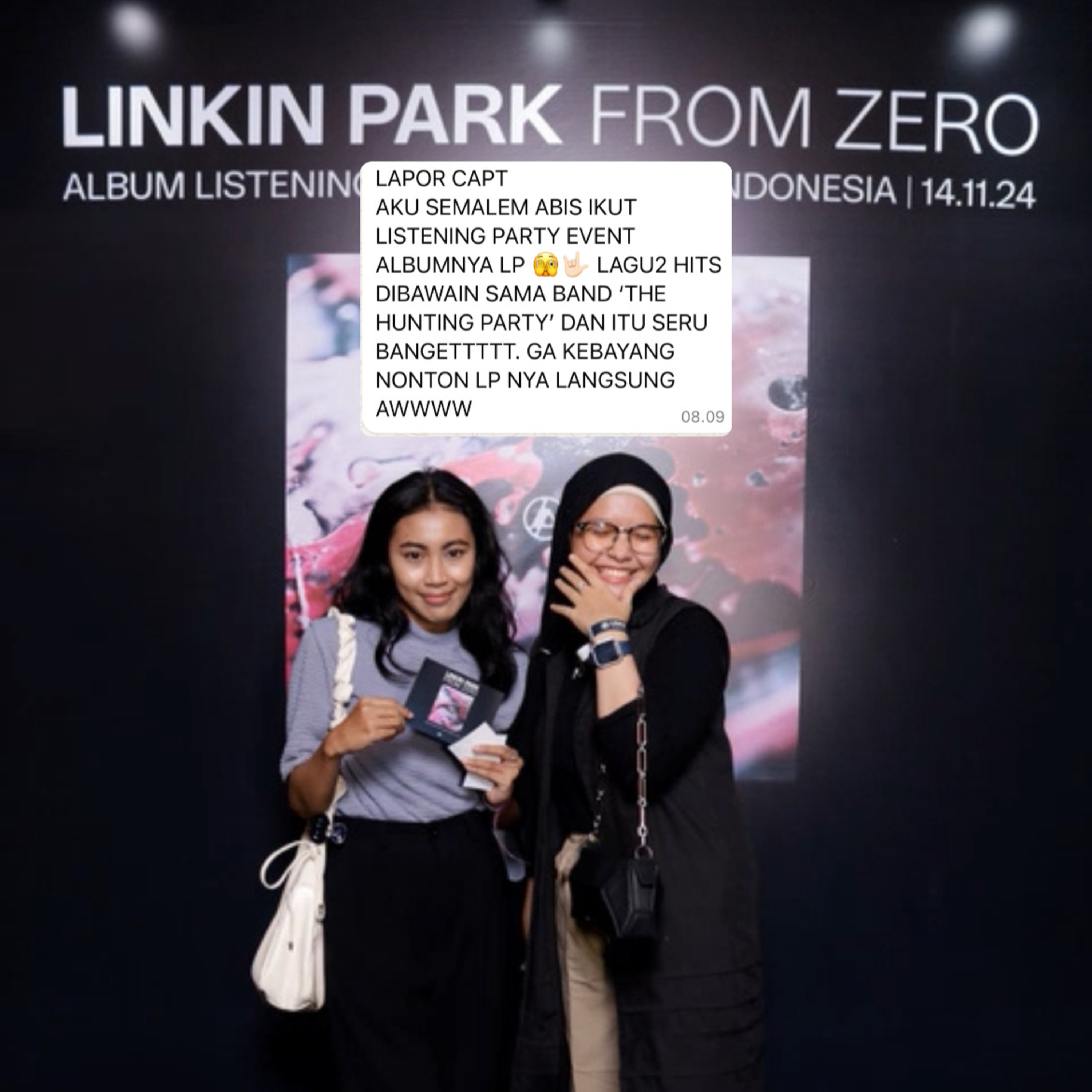 day 732. capt's black parade: mcr mix / capt's anime club: j-pop mix / LC: happy fresh friday mix / LINKIN PARK: FROM ZERO episode artwork
