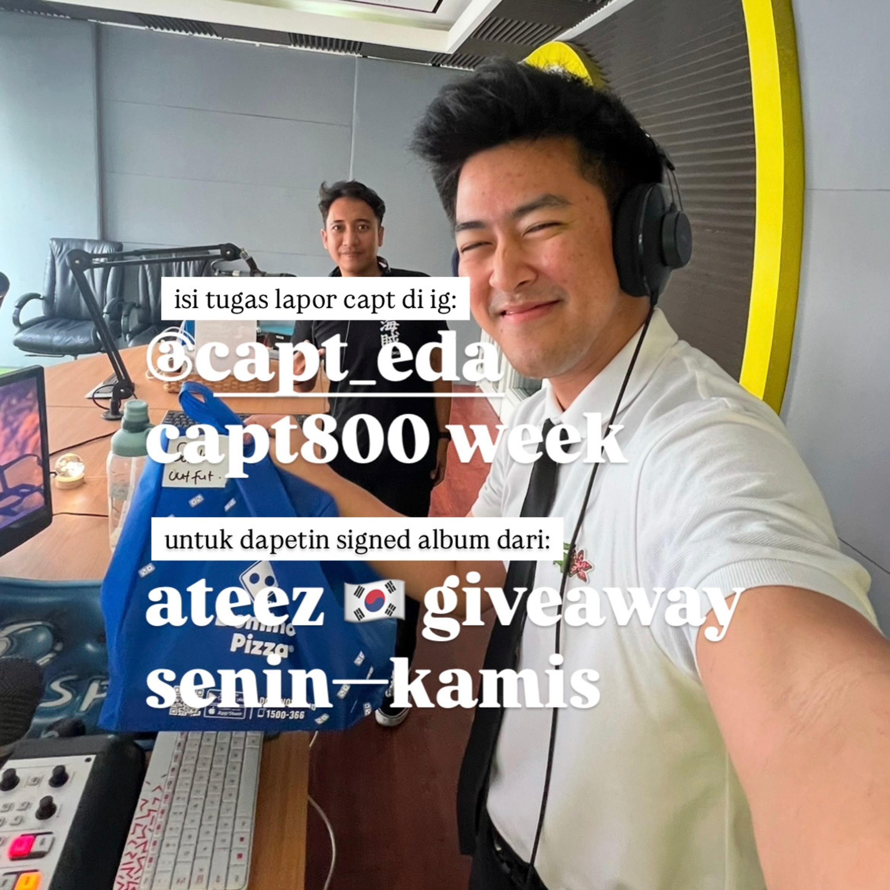 day 801. capt's indie band mix / ada hantu di sekolah: hantu keyboard / LC: absensi shio / your playlist please! episode artwork