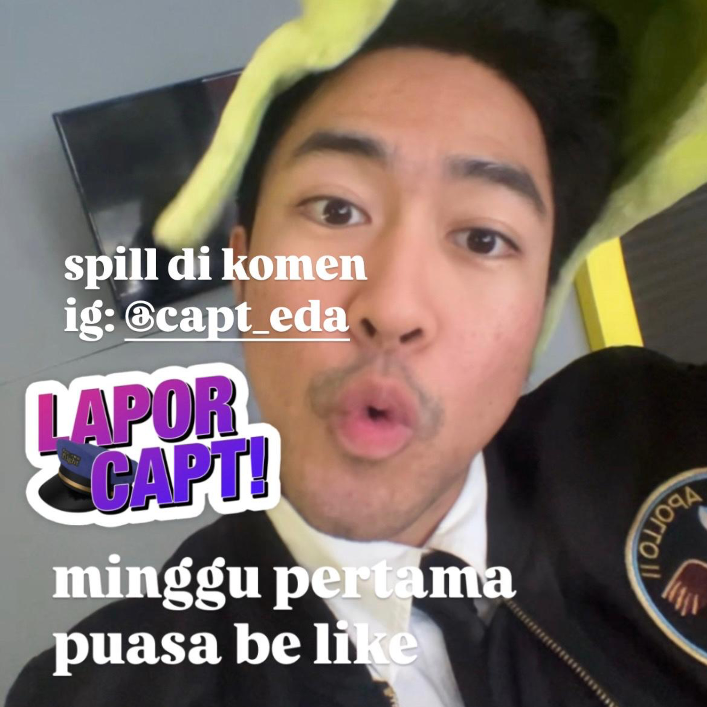 day 843. capt's rock throwback mix: hbd asteriska / ADA SALAM DI SEKOLAH: maafkan aku angela + falih & viktor i love nia / LC: ramadan week 1 / capt needs to chill: mix episode artwork