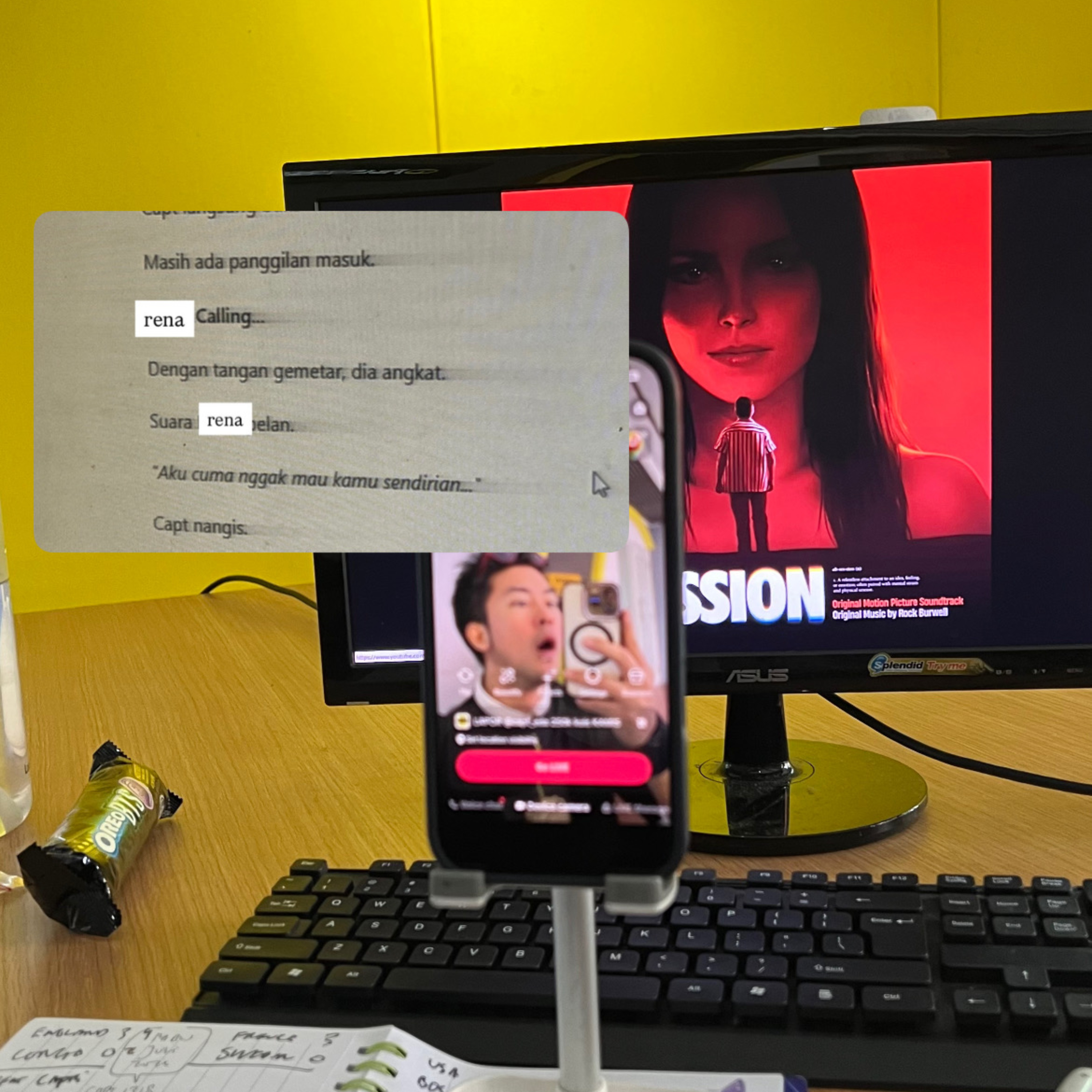 day 1319. AKU CUMA GA MAU KAMU SENDIRIAN