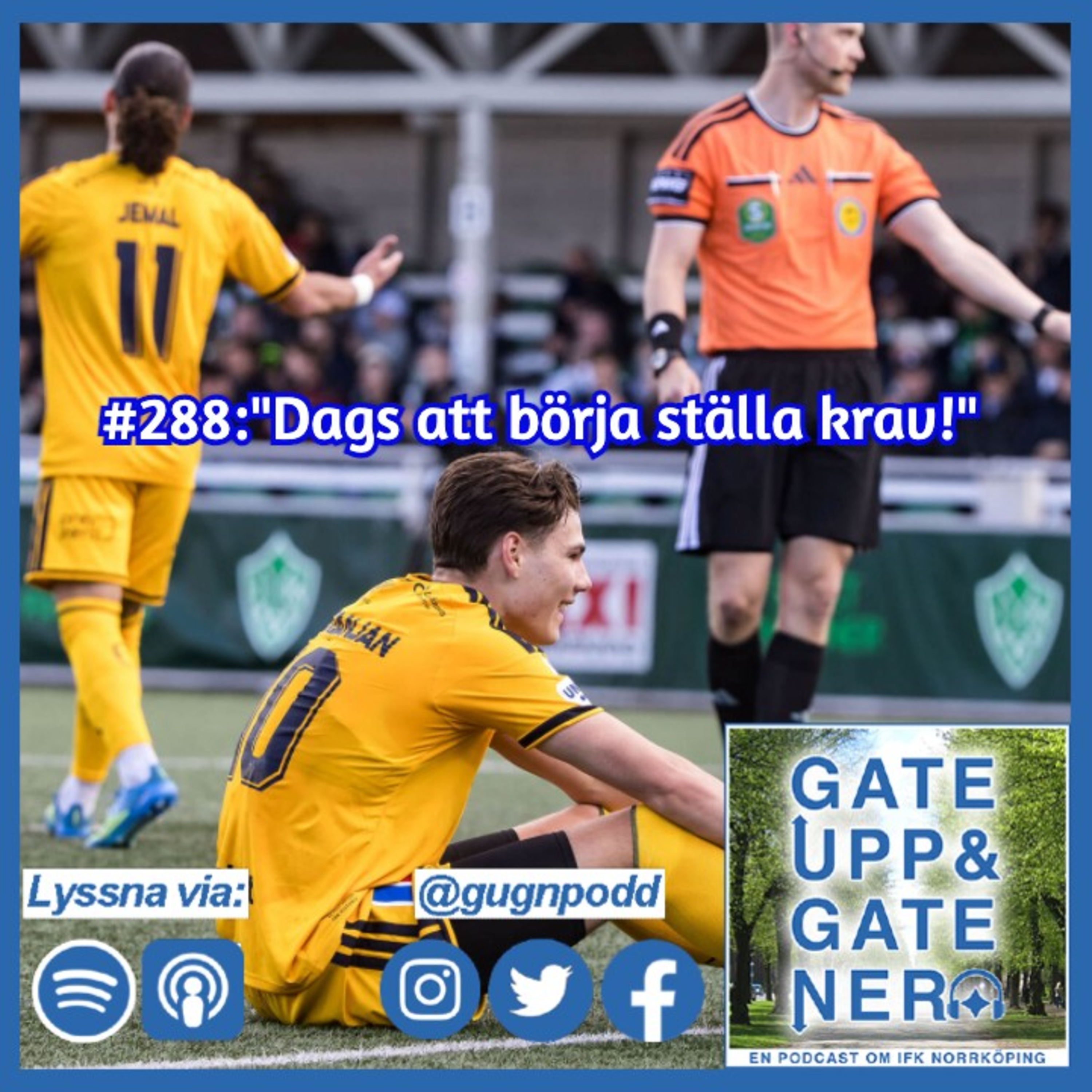 #288:"Dags att ställa krav!" episode artwork