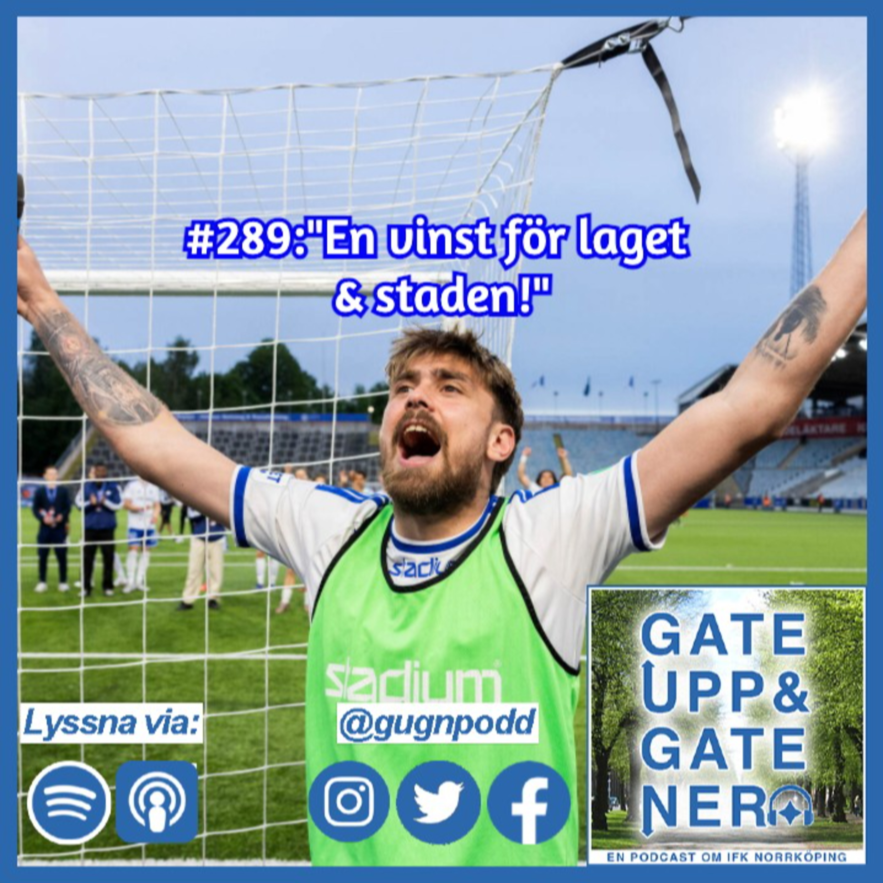289:"En vinst för laget & staden!" episode artwork