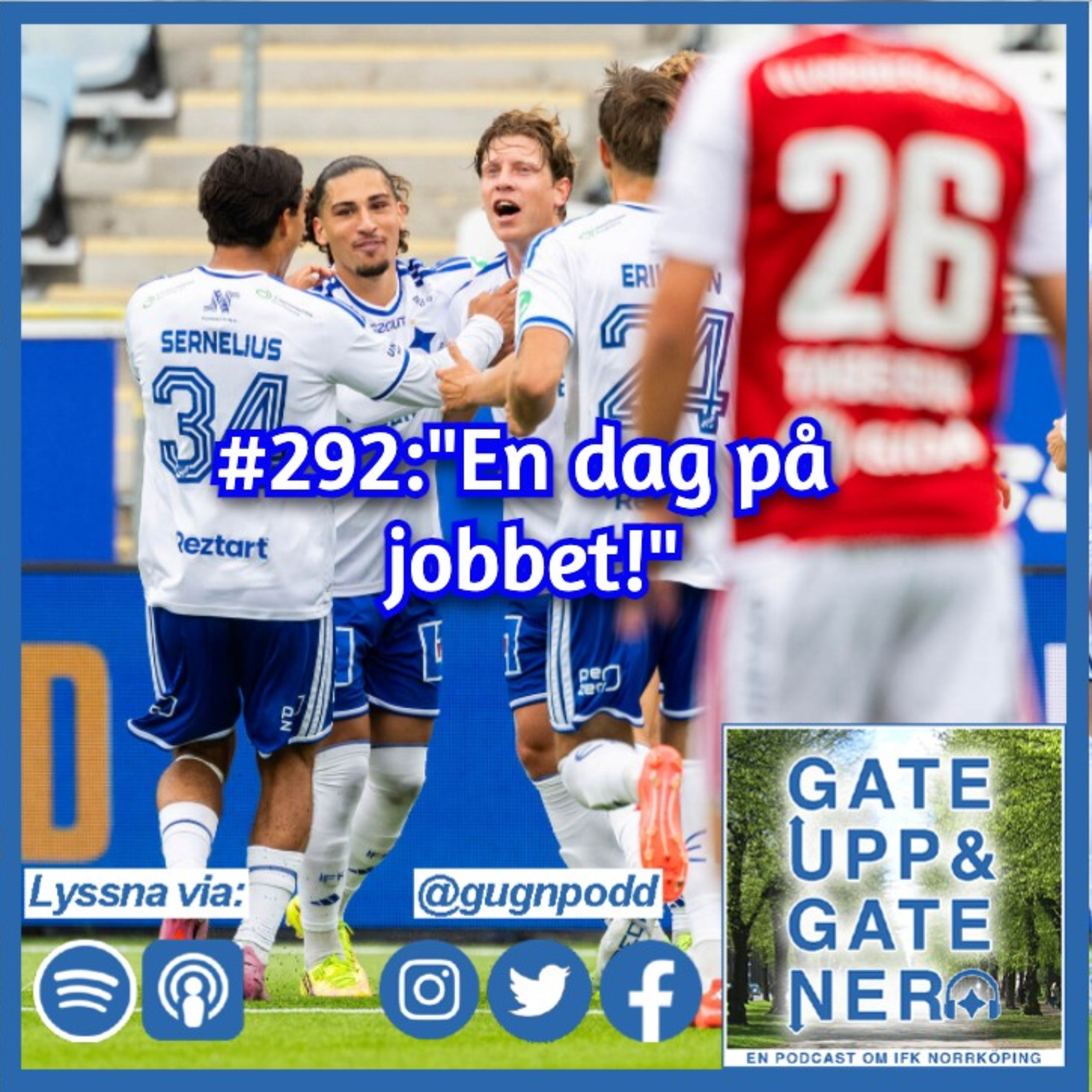 #292:"En dag på jobbet!" episode artwork